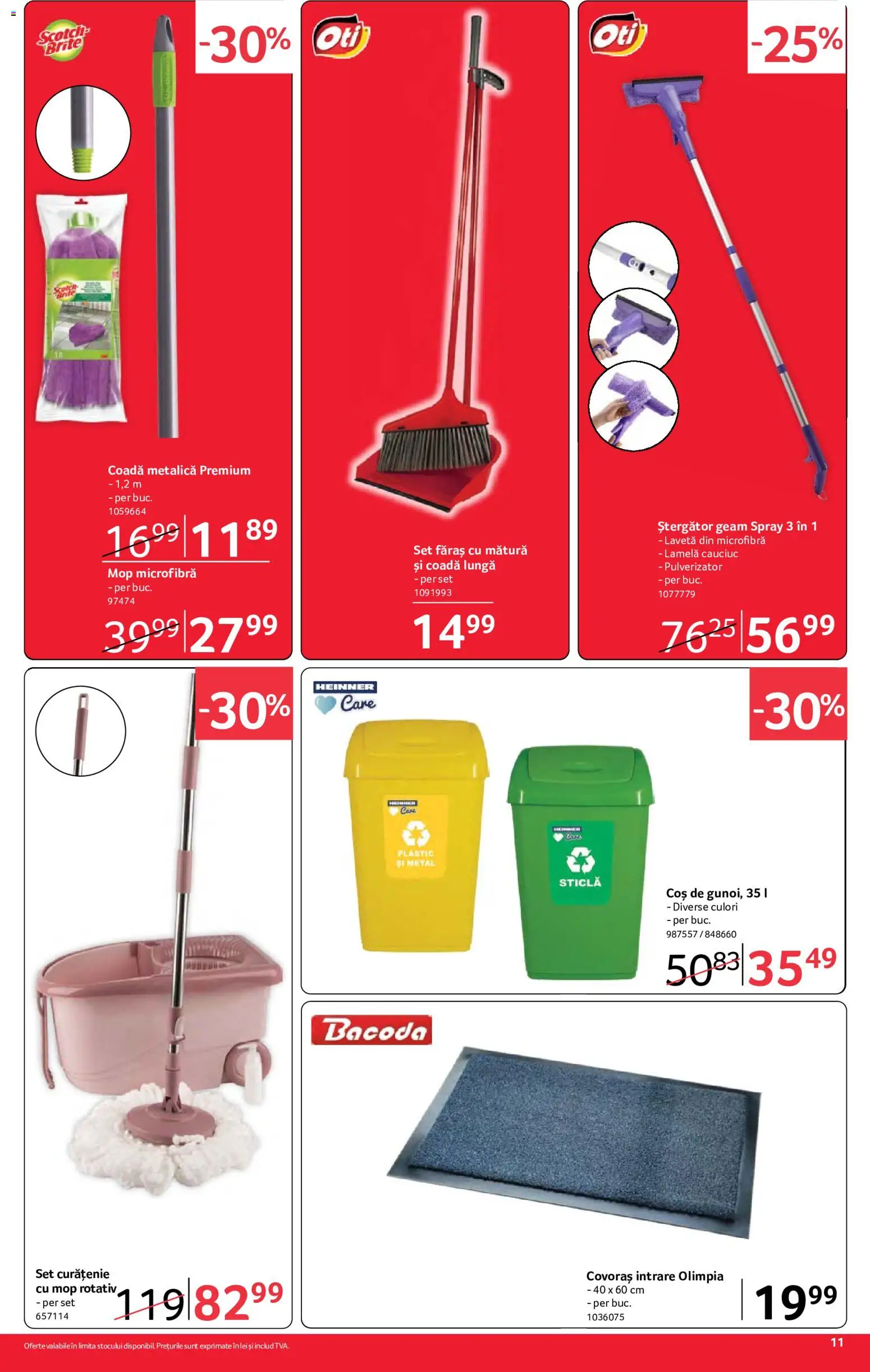 Catalog Selgros 18 - 30 Septembrie 2026 | Pagina 11 | Produse: Premium, Mop, Mătură, Faras