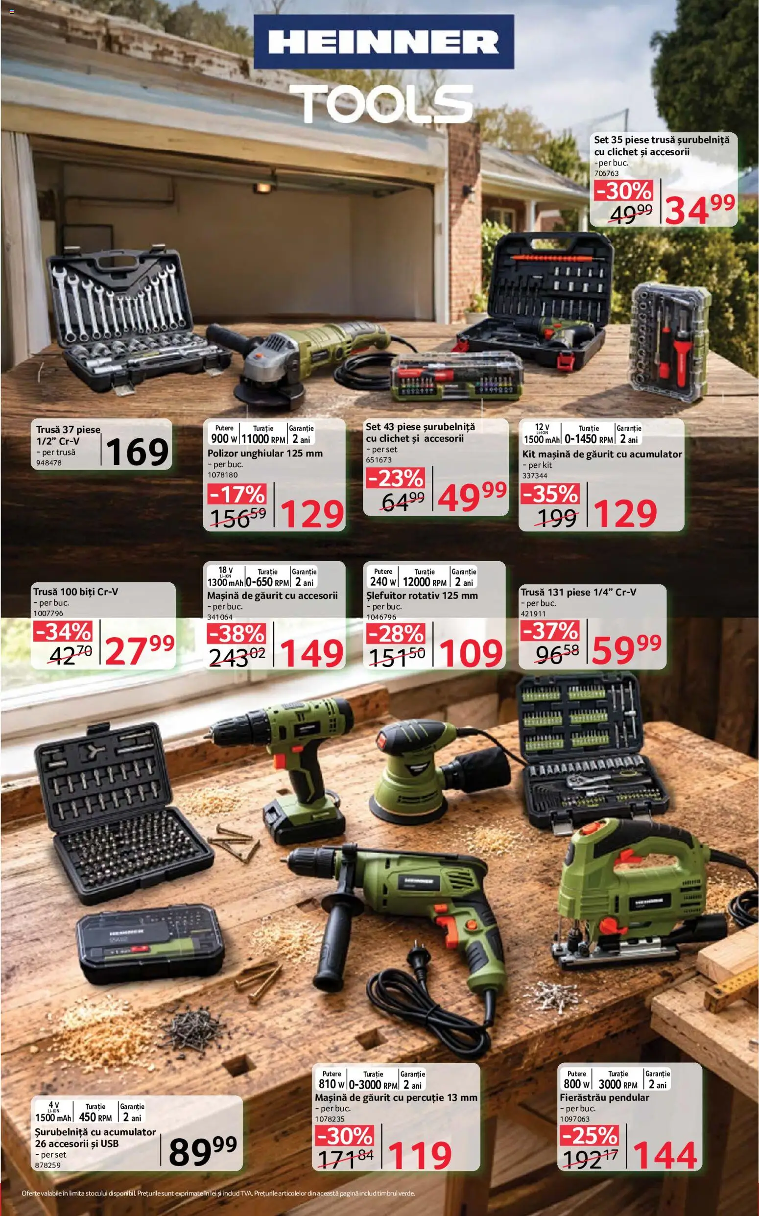 Catalog Selgros 18 - 30 Septembrie 2026 | Pagina 13 | Produse: Slefuitor, Fierastrau pendular, Usb, Polizor Unghiular