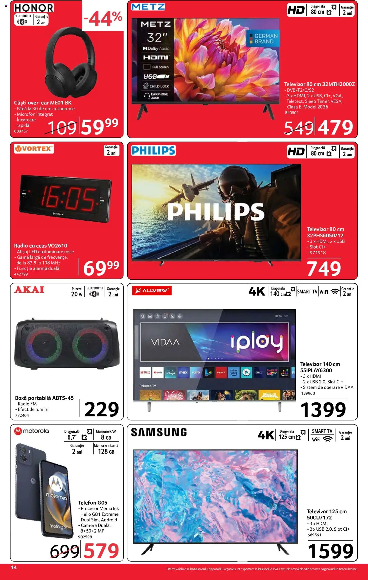 Catalog Selgros 18 - 30 Septembrie 2026 | Pagina 14 | Produse: Philips, Memorie, Audio, Căști
