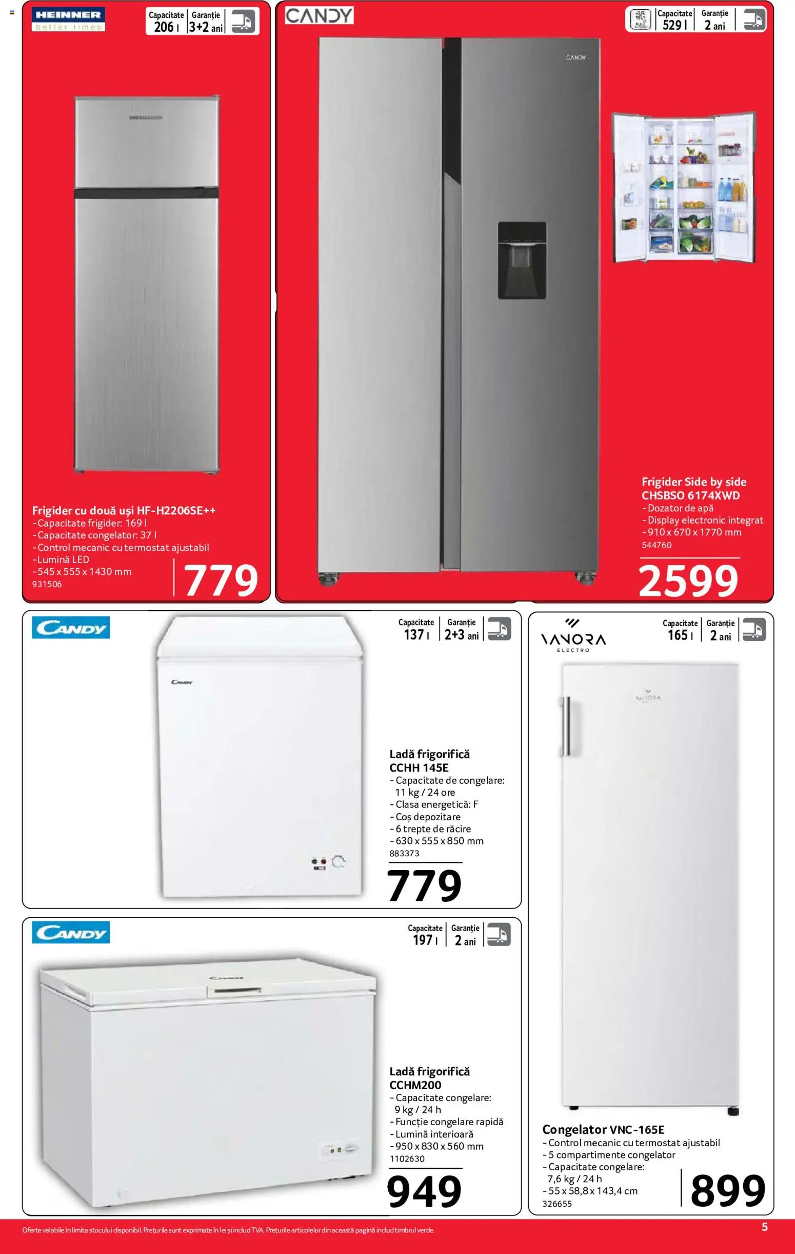 Catalog Selgros 18 - 30 Septembrie 2026 | Pagina 5 | Produse: LED, Apă, Depozitare, Ladă frigorifică
