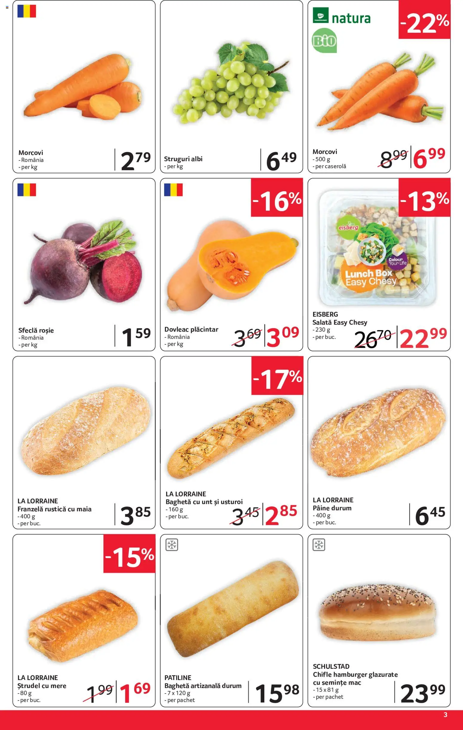 Catalog Selgros 18 - 30 Septembrie 2026 | Pagina 3 | Produse: Unt, Morcovi, Usturoi, Sfeclă