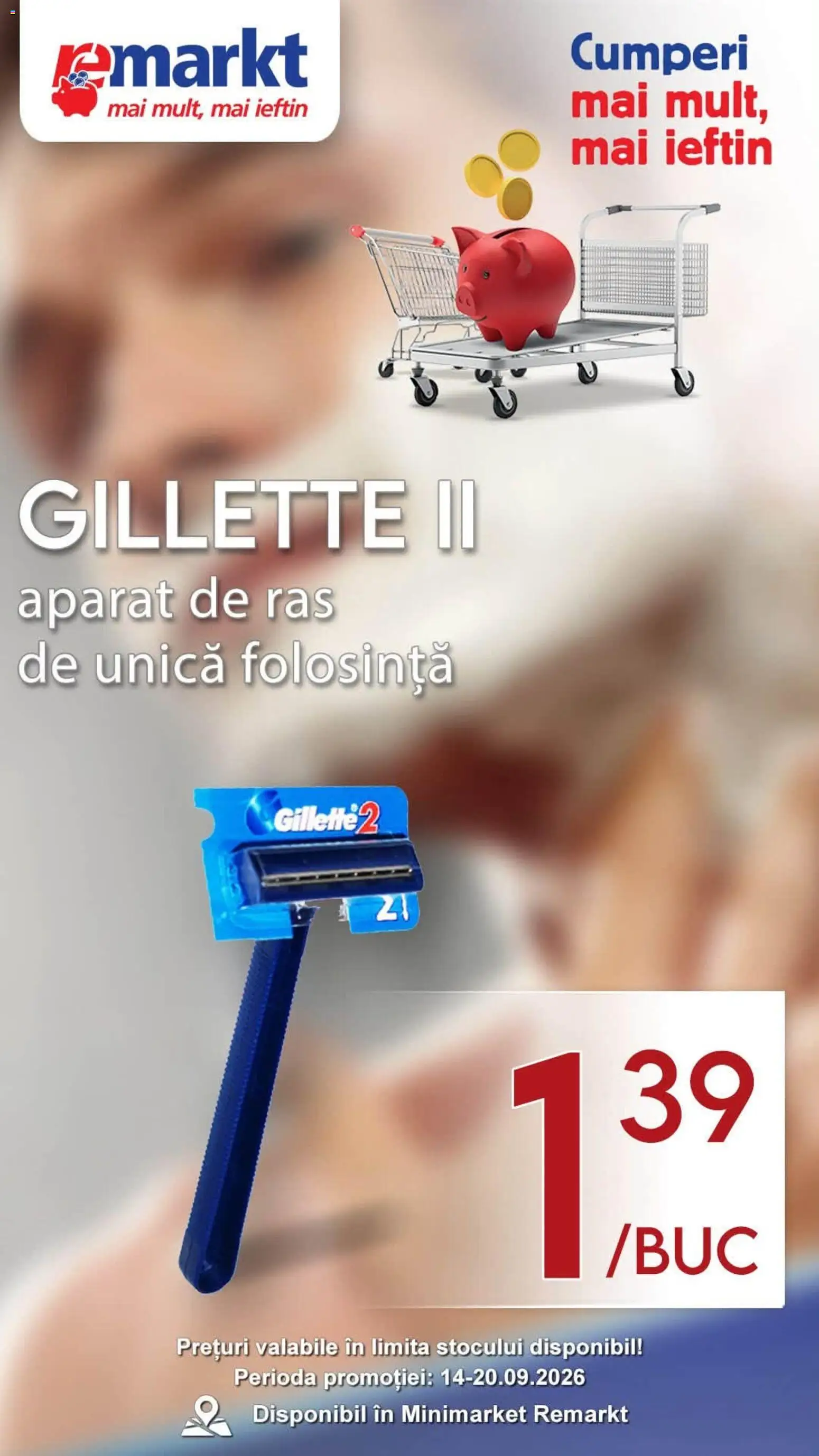Catalog Remarkt 21 - 26 Septembrie 2026 | Pagina 1 | Produse: Aparat De Ras, Aparat