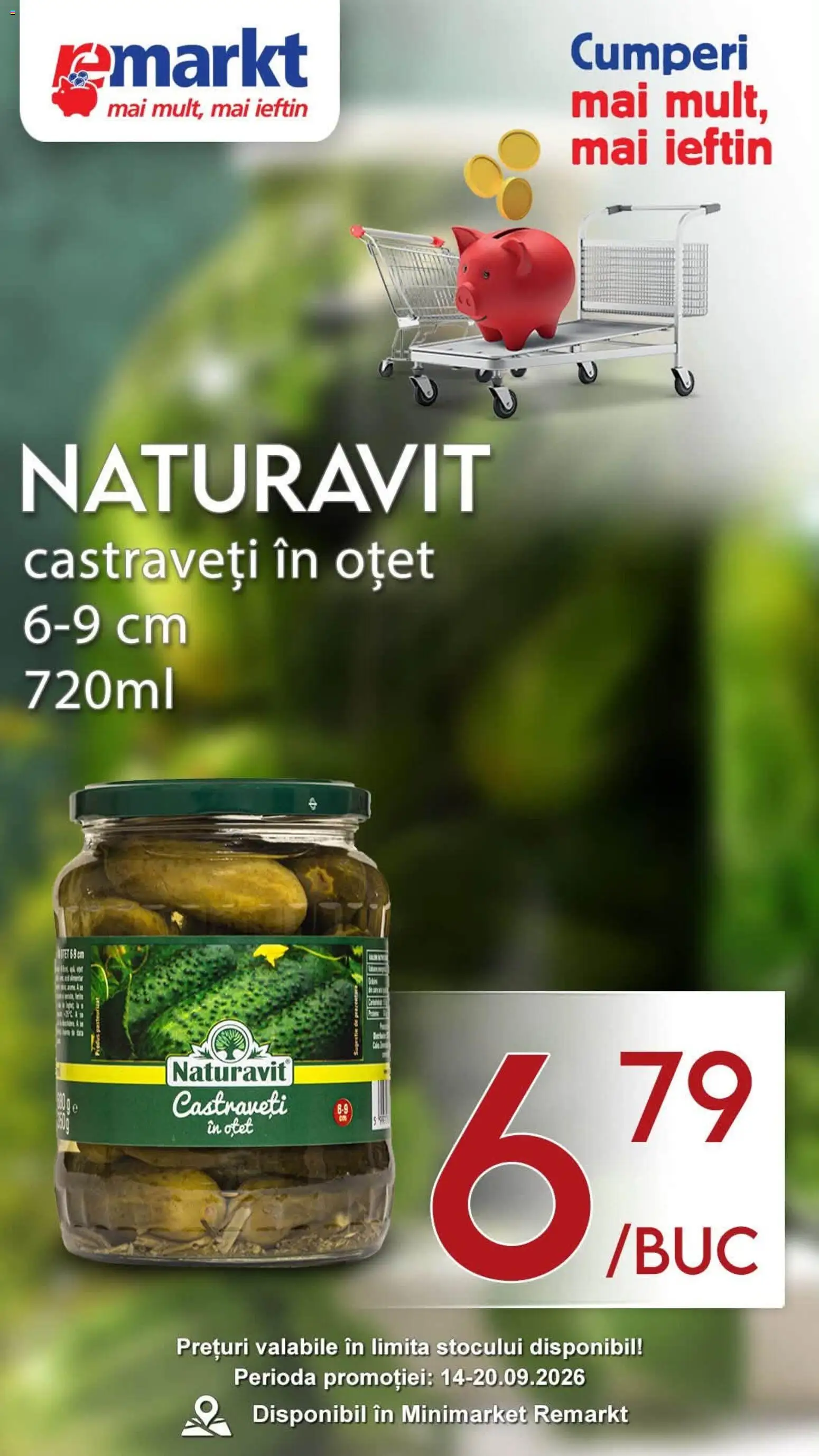 Catalog Remarkt 21 - 26 Septembrie 2026 | Pagina 4 | Produse: Oțet, Castraveți
