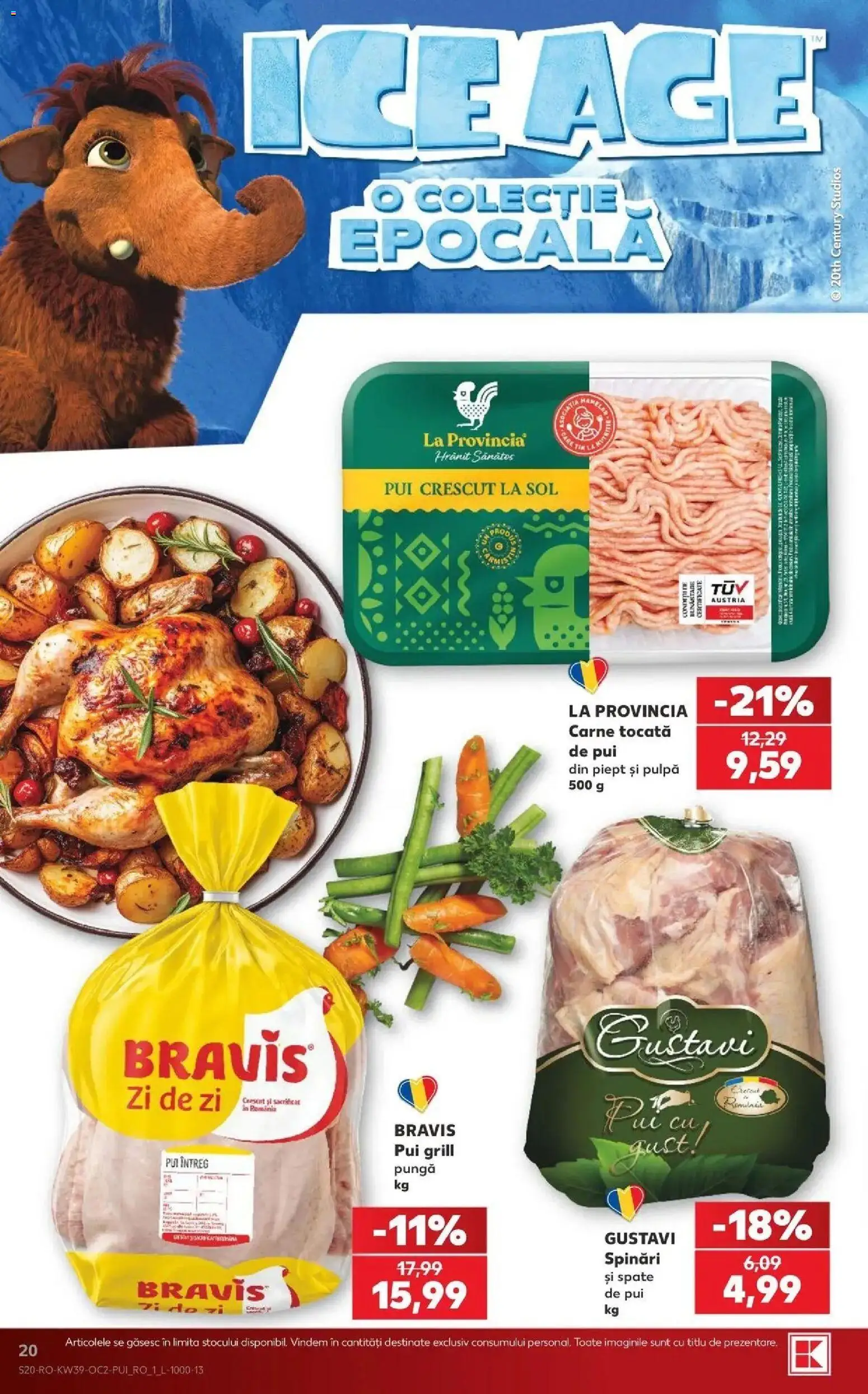 Catalog Kaufland 23 - 28 Septembrie 2026 | Pagina 20 | Produse: Pui întreg, Grill, Pui, Carne tocată