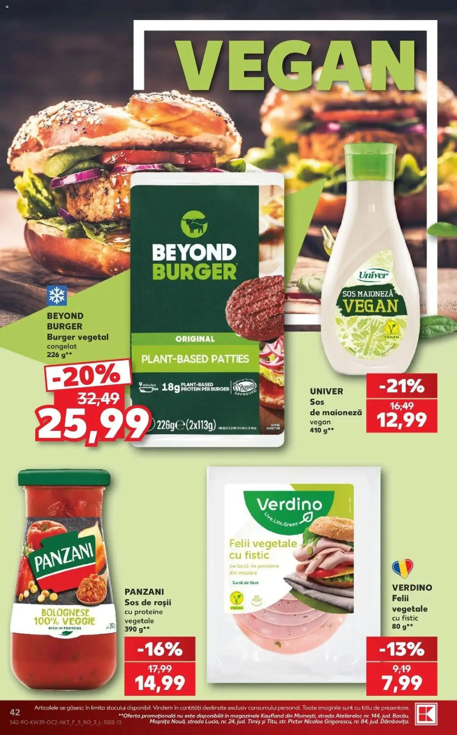 Catalog Kaufland 23 - 28 Septembrie 2026 | Pagina 42 | Produse: Roșii, Fistic, Burger, Maioneză