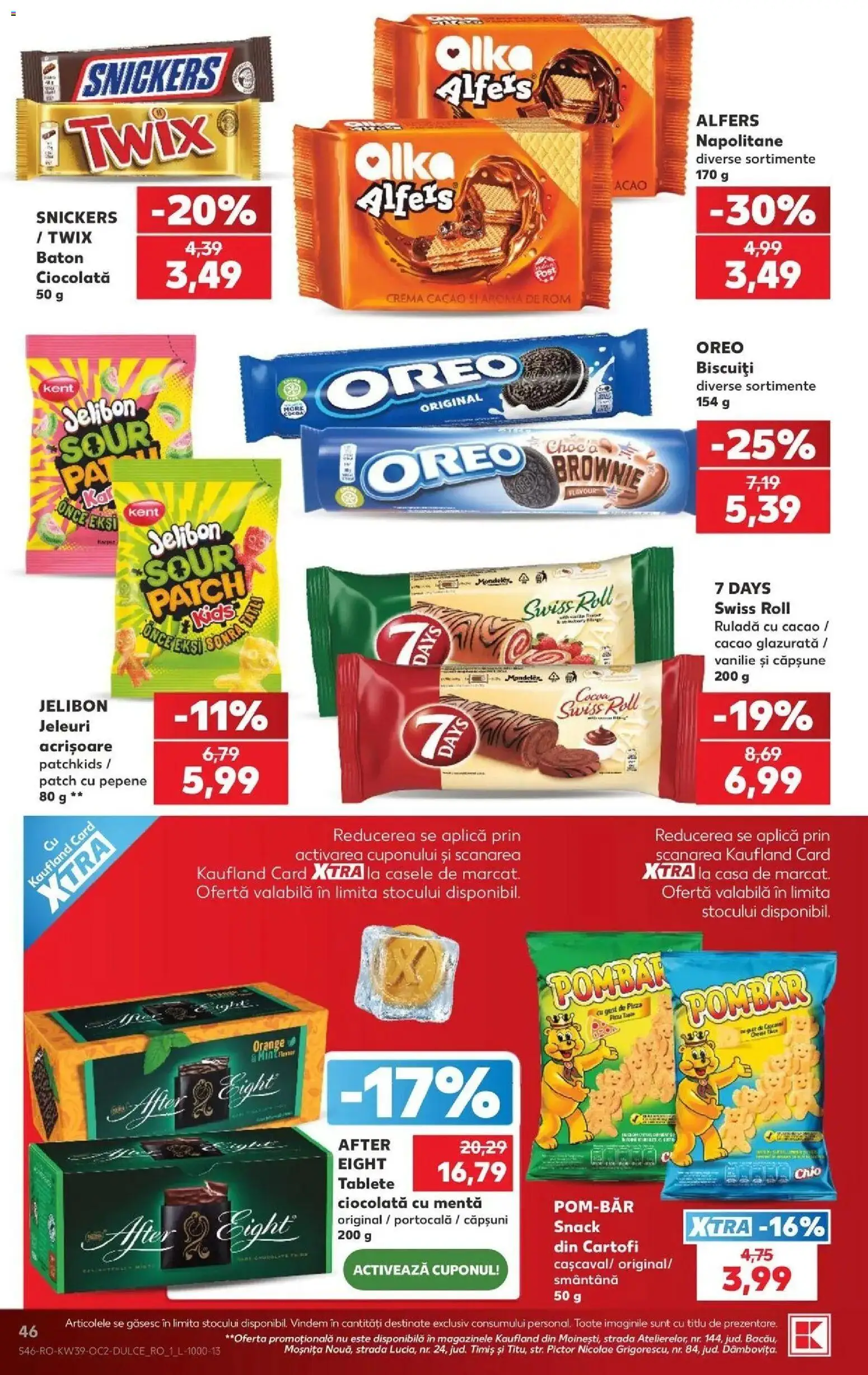 Catalog Kaufland 23 - 28 Septembrie 2026 | Pagina 46 | Produse: Menta, Oreo, Rom, Căpșuni