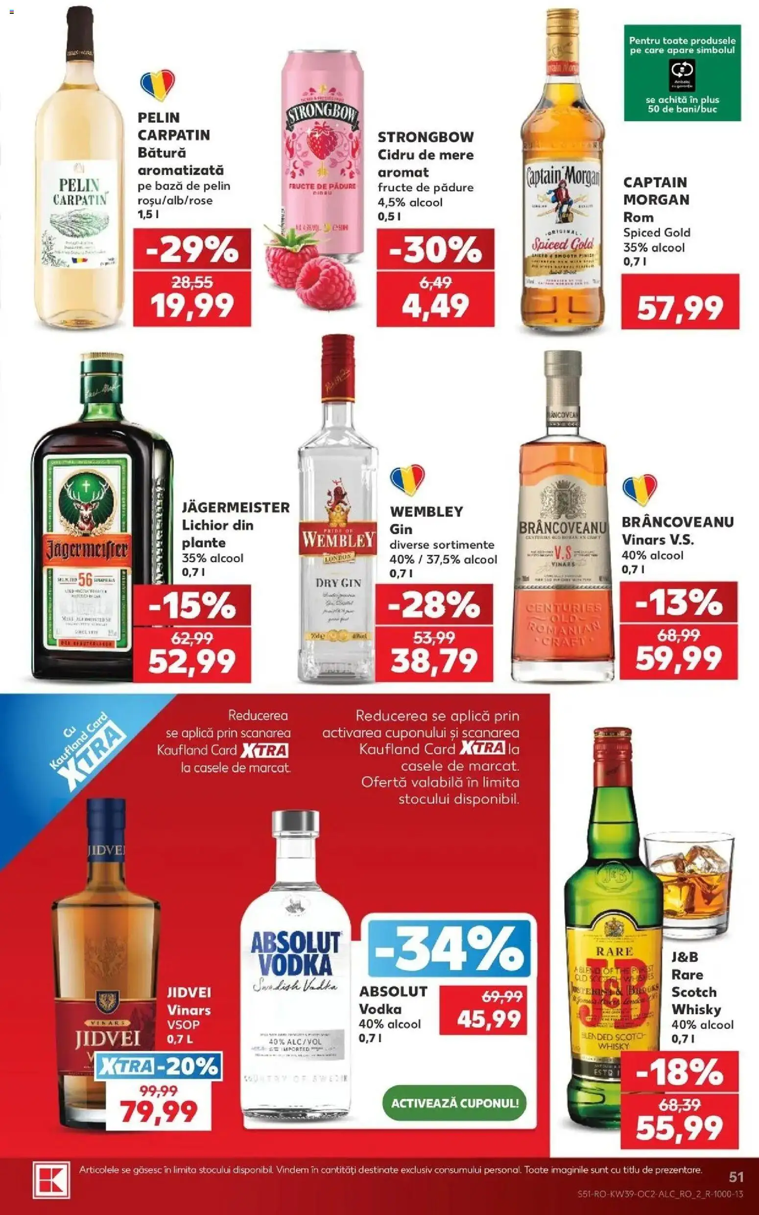 Catalog Kaufland 23 - 28 Septembrie 2026 | Pagina 51 | Produse: Scotch Whisky, Lichior, Mere, Fructe
