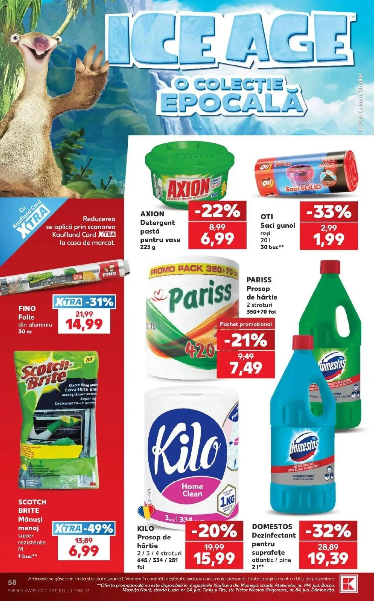 Catalog Kaufland 23 - 28 Septembrie 2026 | Pagina 58 | Produse: Solid, Mănuși, Aplică, Dezinfectant