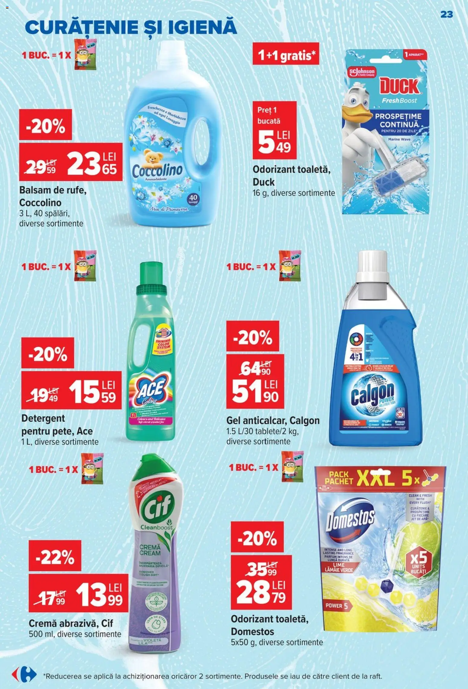 Catalog Carrefour 23 - 28 Septembrie 2026 | Pagina 23 | Produse: Lime, Aplică, Balsam, Detergent