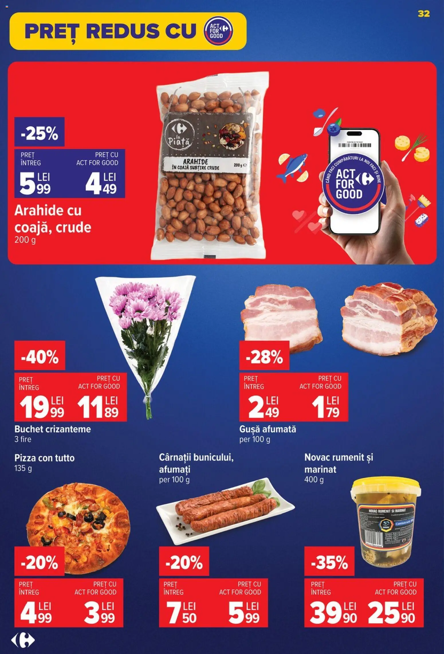 Catalog Carrefour 23 - 28 Septembrie 2026 | Pagina 32 | Produse: Arahide, Pizza