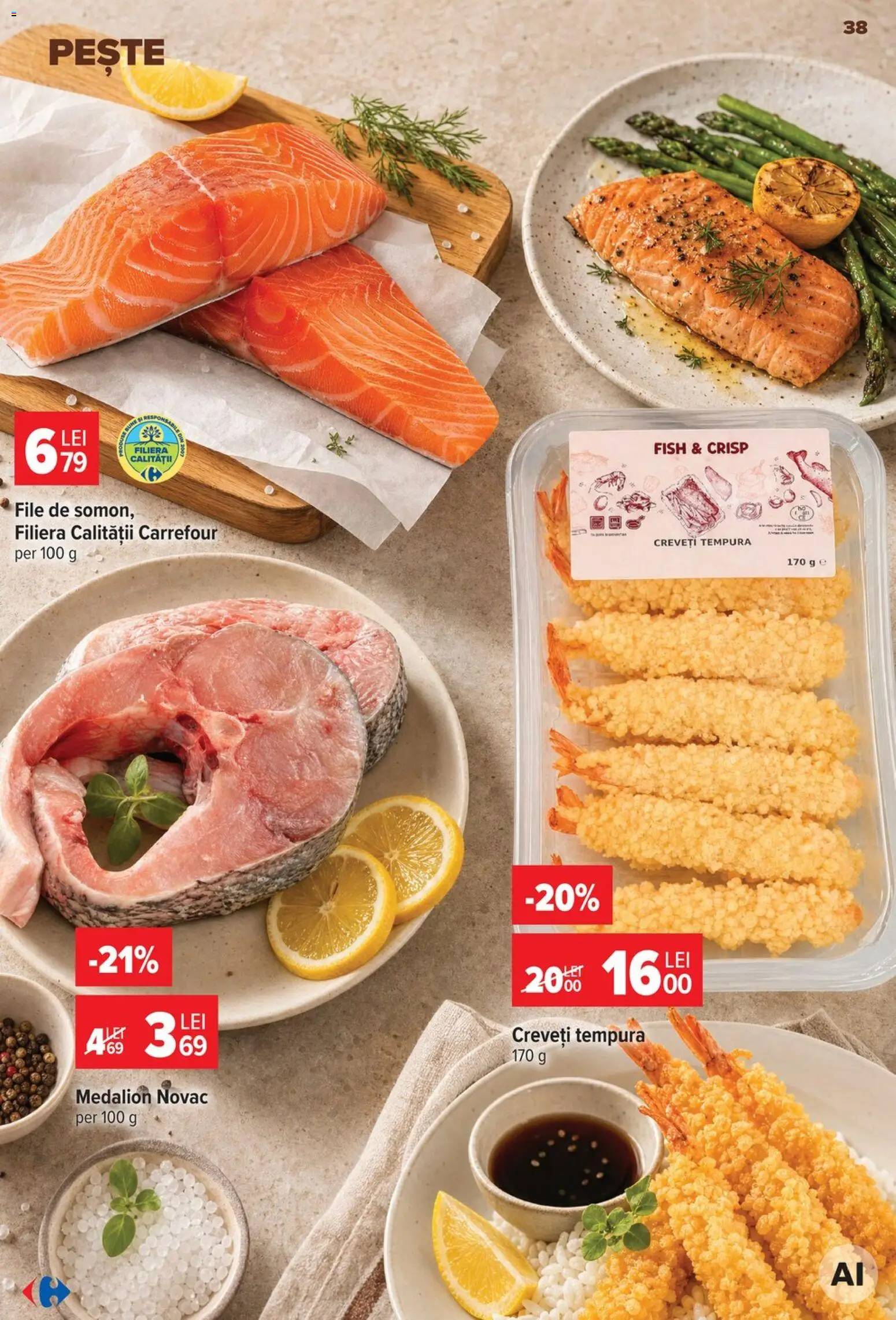 Catalog Carrefour 23 - 28 Septembrie 2026 | Pagina 38 | Produse: Pește
