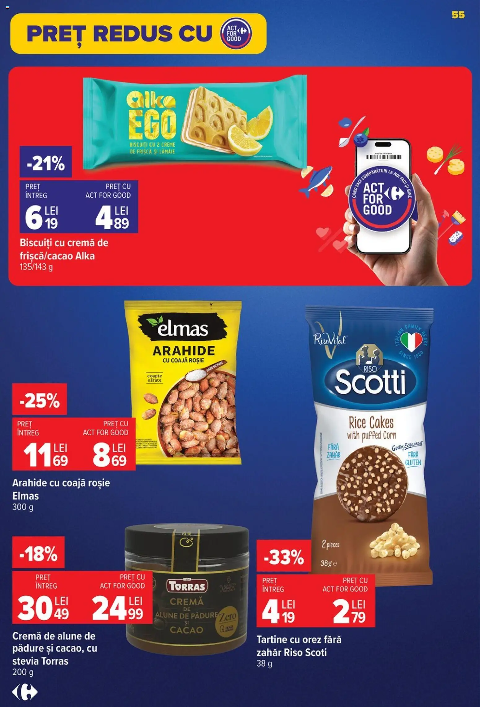Catalog Carrefour 23 - 28 Septembrie 2026 | Pagina 55 | Produse: Zero, Frișcă, Sare, Zahăr