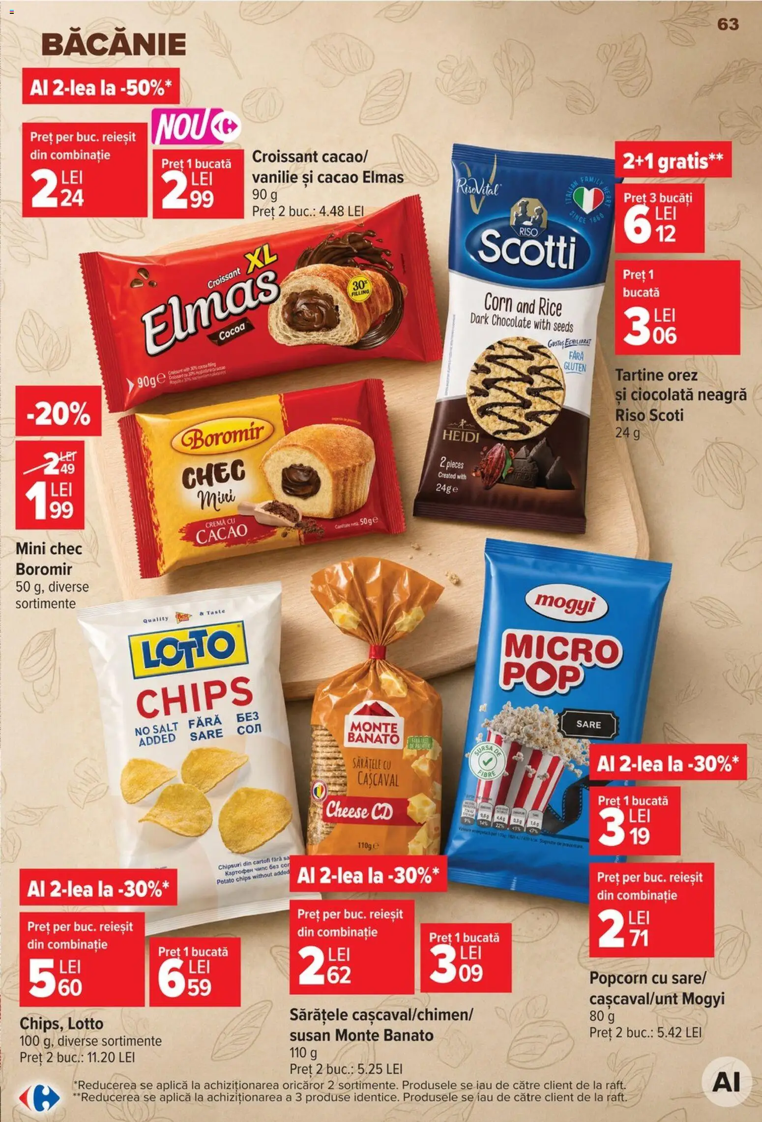 Catalog Carrefour 23 - 28 Septembrie 2026 | Pagina 63 | Produse: Șal, Croissant, Cremă, Heidi