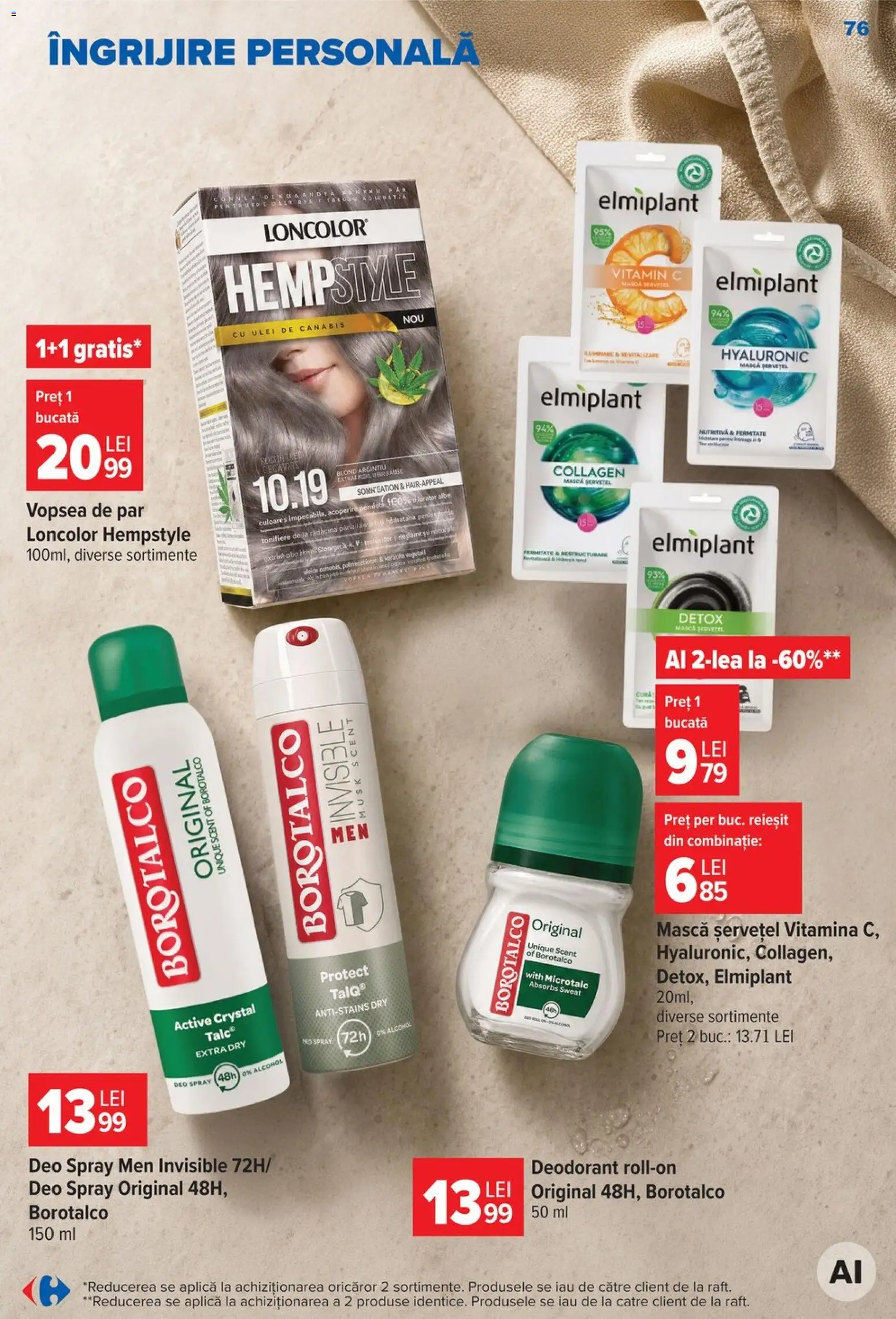 Catalog Carrefour 23 - 28 Septembrie 2026 | Pagina 76 | Produse: Aplică, Active, Ulei, Vopsea de păr