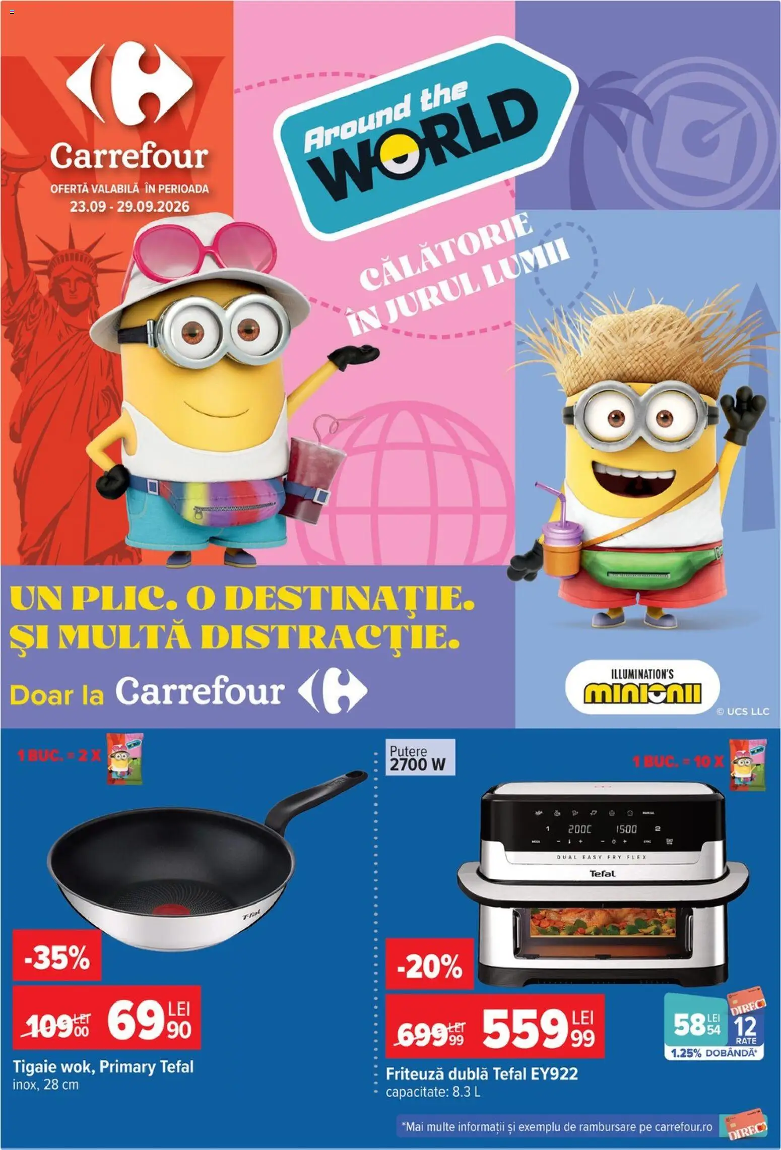 Catalog Carrefour 23 - 28 Septembrie 2026 | Pagina 1 | Produse: Tigaie, Friteuză