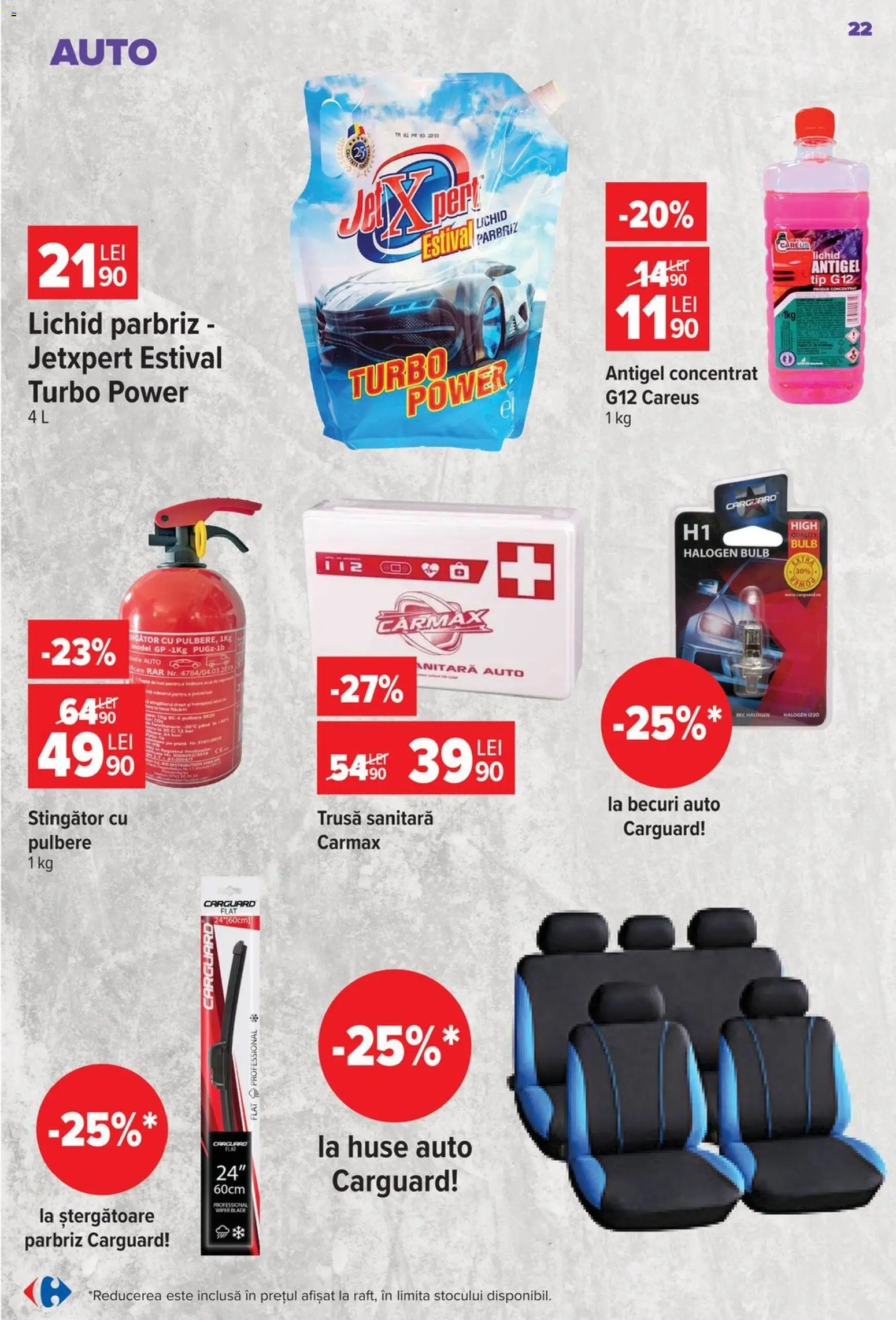 Catalog Carrefour 23 - 28 Septembrie 2026 | Pagina 22 | Produse: Parbriz, Tip, Power