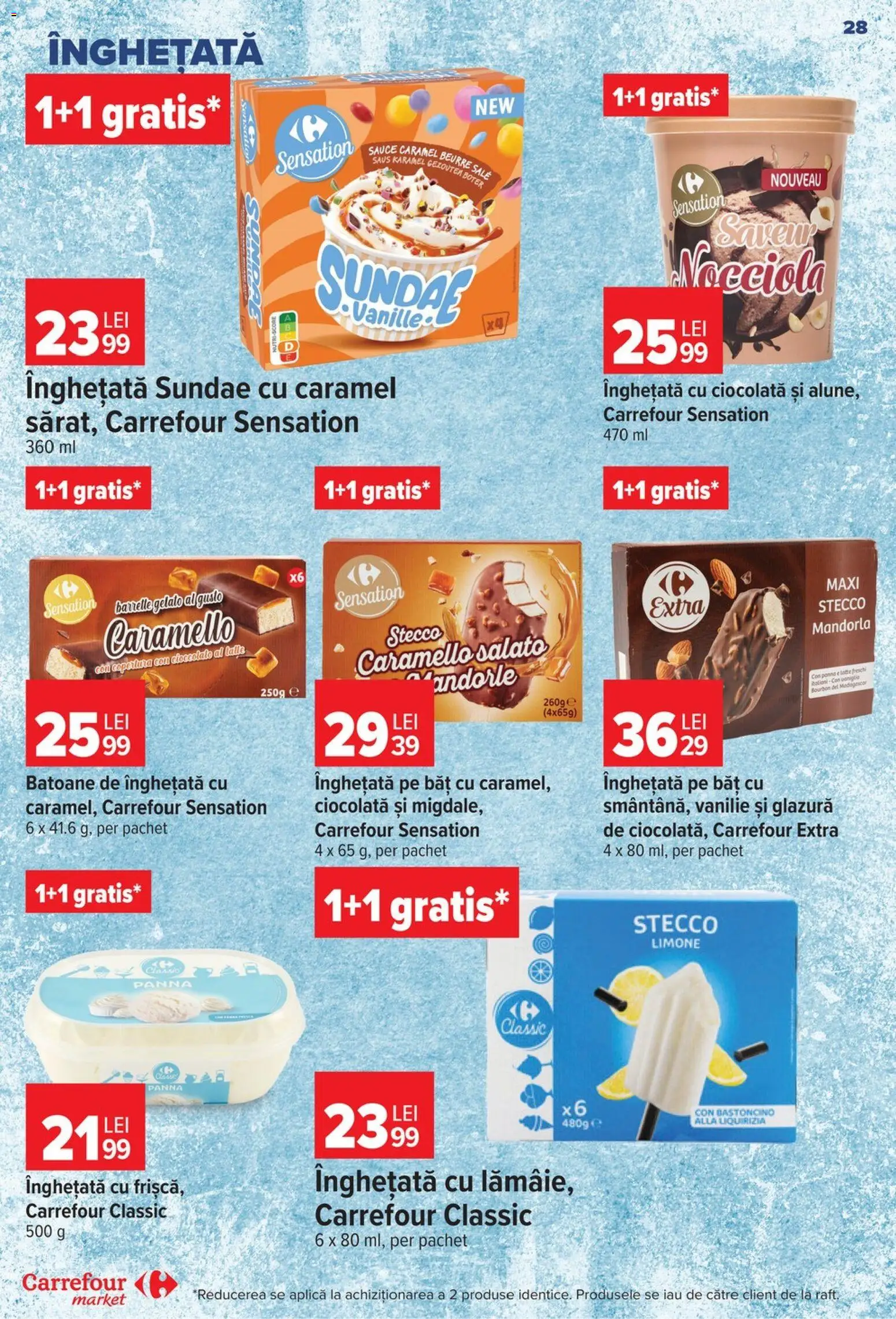 Catalog Carrefour 23 - 28 Septembrie 2026 | Pagina 28 | Produse: Aplică, Copertină, Raft, Ciocolată