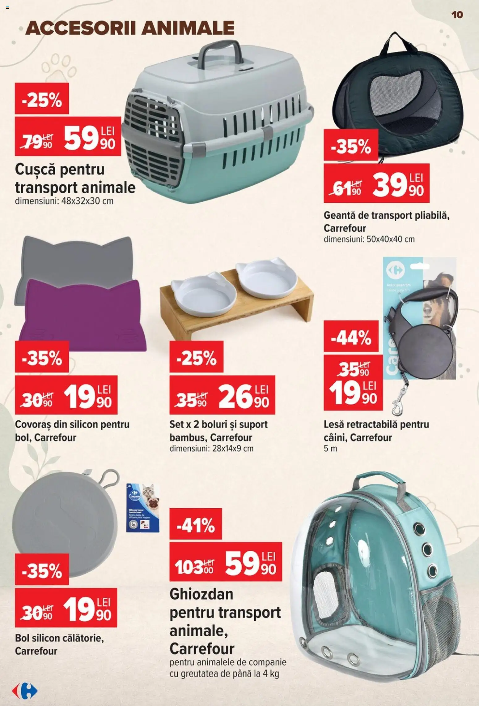 Catalog Carrefour 23 Septembrie - 5 Octombrie 2026 | Pagina 10 | Produse: Geantă, Bol, Suport, Ghiozdan