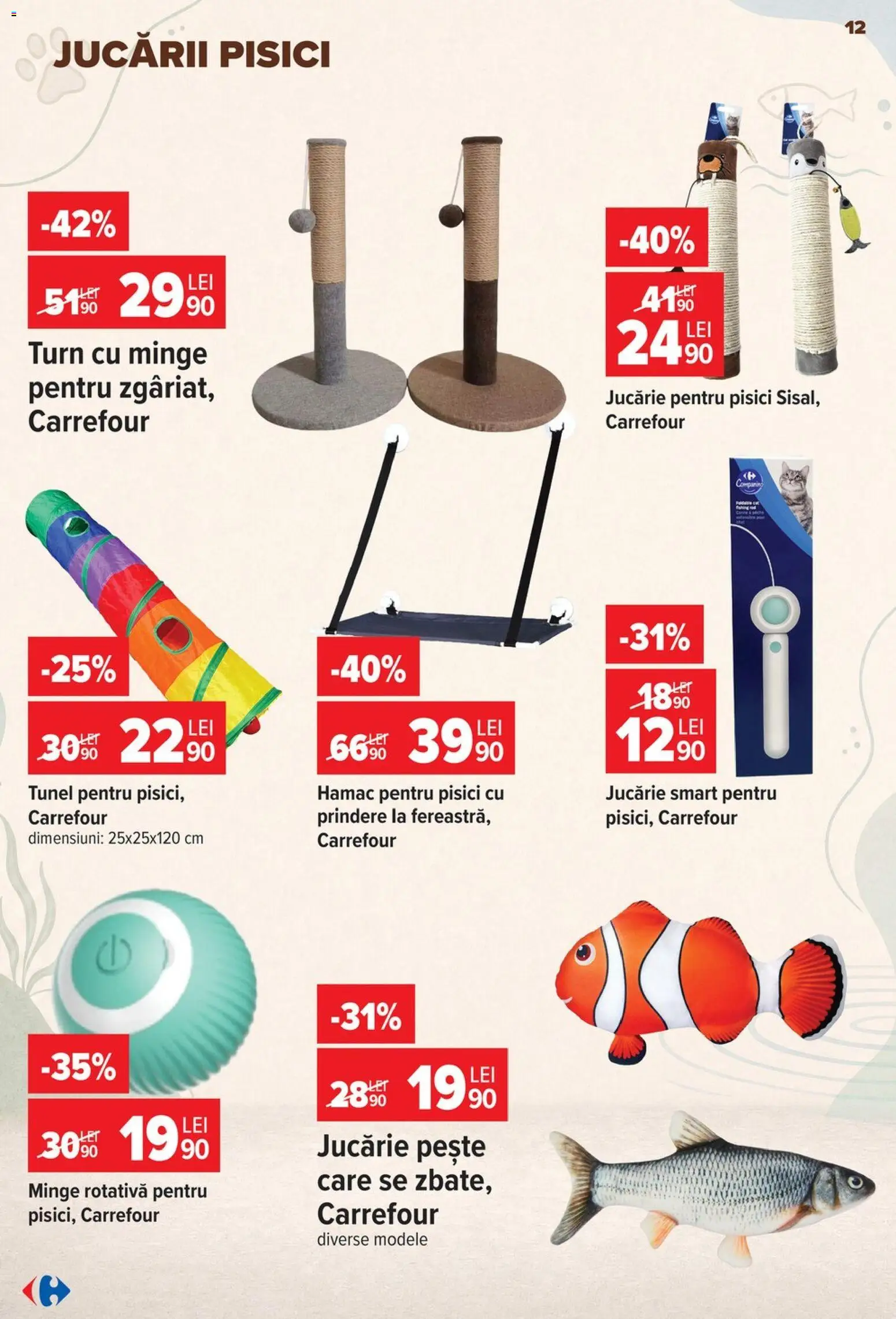 Catalog Carrefour 23 Septembrie - 5 Octombrie 2026 | Pagina 12 | Produse: Hamac, Pește
