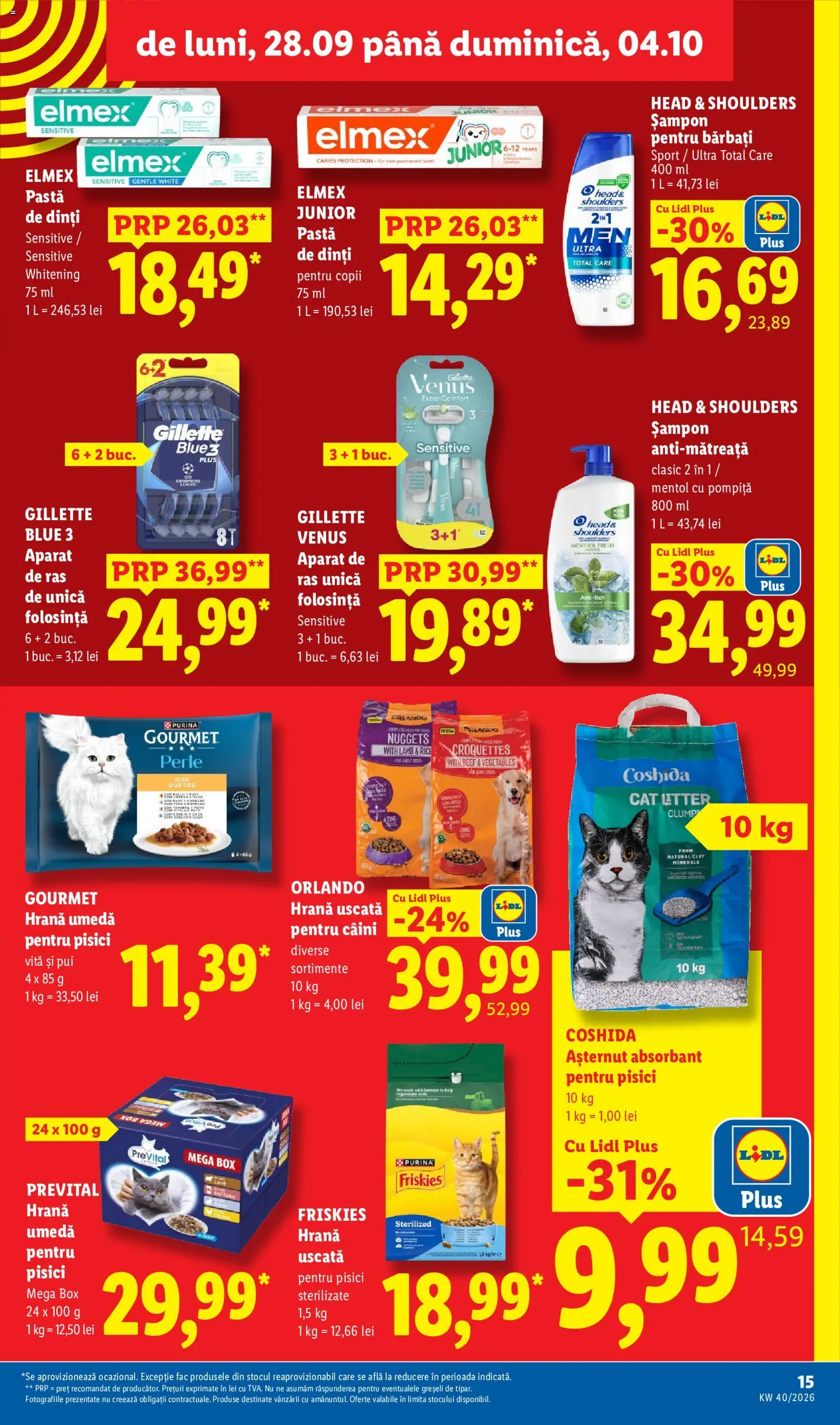 Catalog LIDL 28 Septembrie - 3 Octombrie 2026 | Pagina 15 | Produse: Vită, Perle, Aparat, Sport