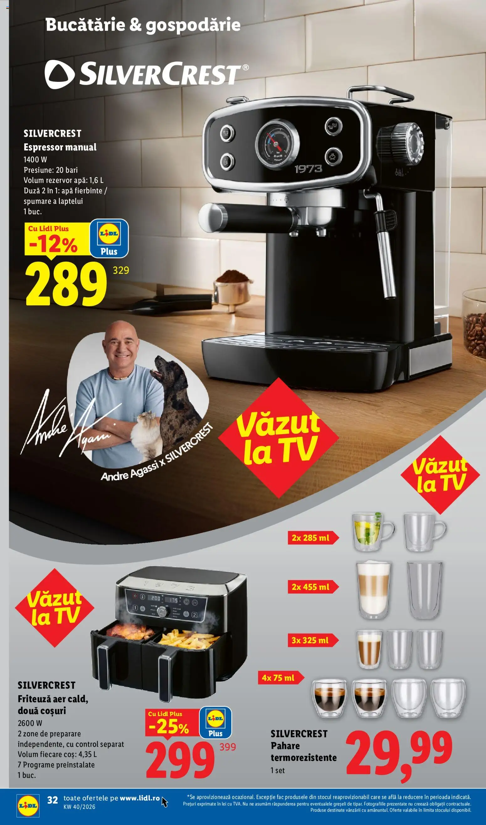 Catalog LIDL 28 Septembrie - 3 Octombrie 2026 | Pagina 32 | Produse: Pahare, Coș, Bucătărie, Apă