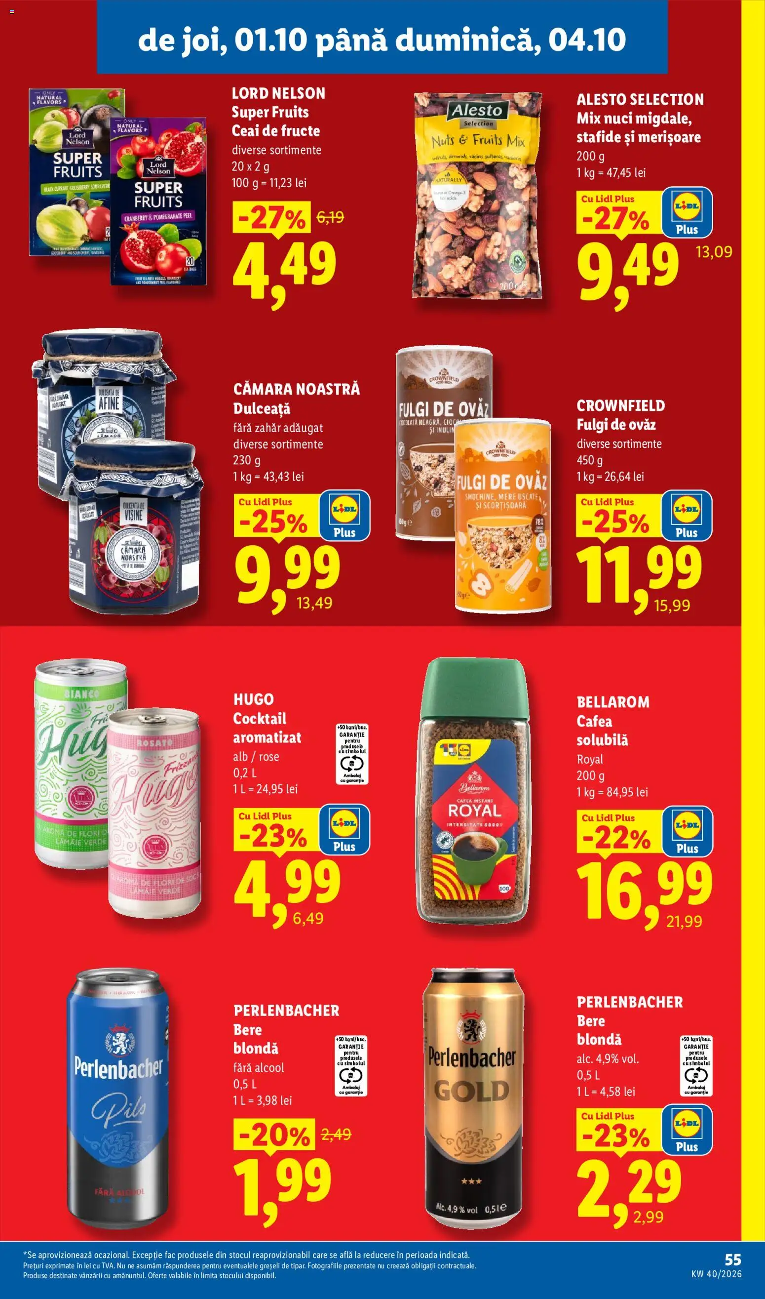 Catalog LIDL 28 Septembrie - 3 Octombrie 2026 | Pagina 55 | Produse: Afine, Crownfield, Perlenbacher, Black