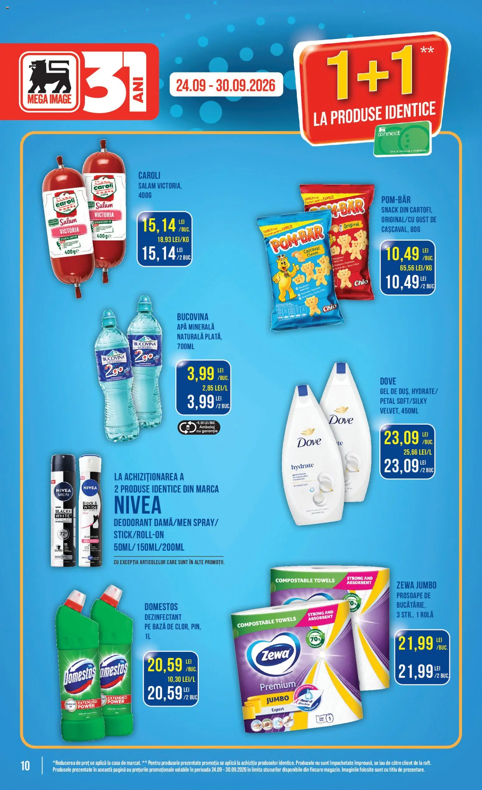 Catalog Mega Image 24 - 29 Septembrie 2026 | Pagina 10 | Produse: Nivea, Aplică, Clear, Black
