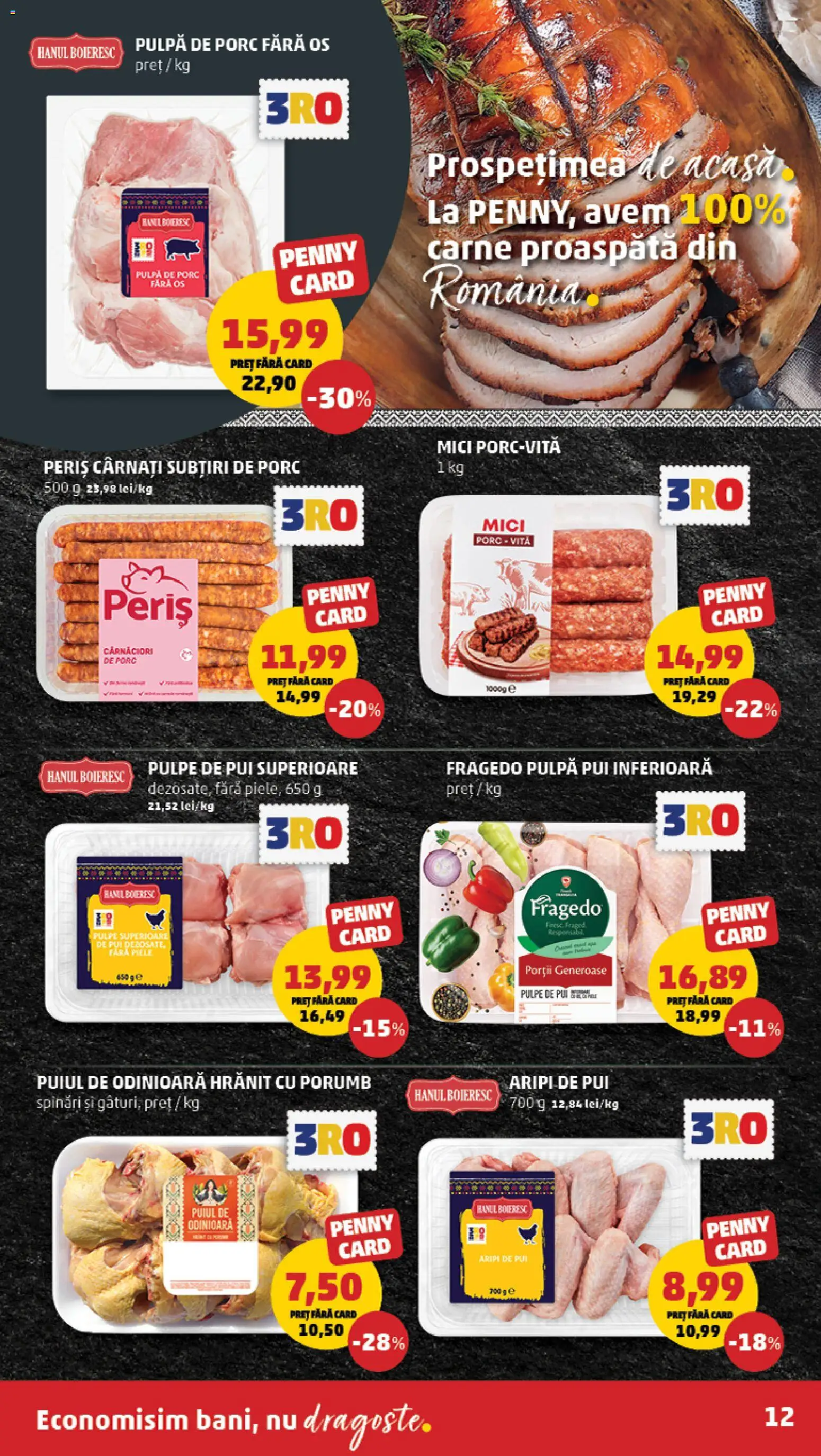Catalog PENNY Market 23 - 28 Septembrie 2026 | Pagina 12 | Produse: Vită, Pui, Mici, Cârnați