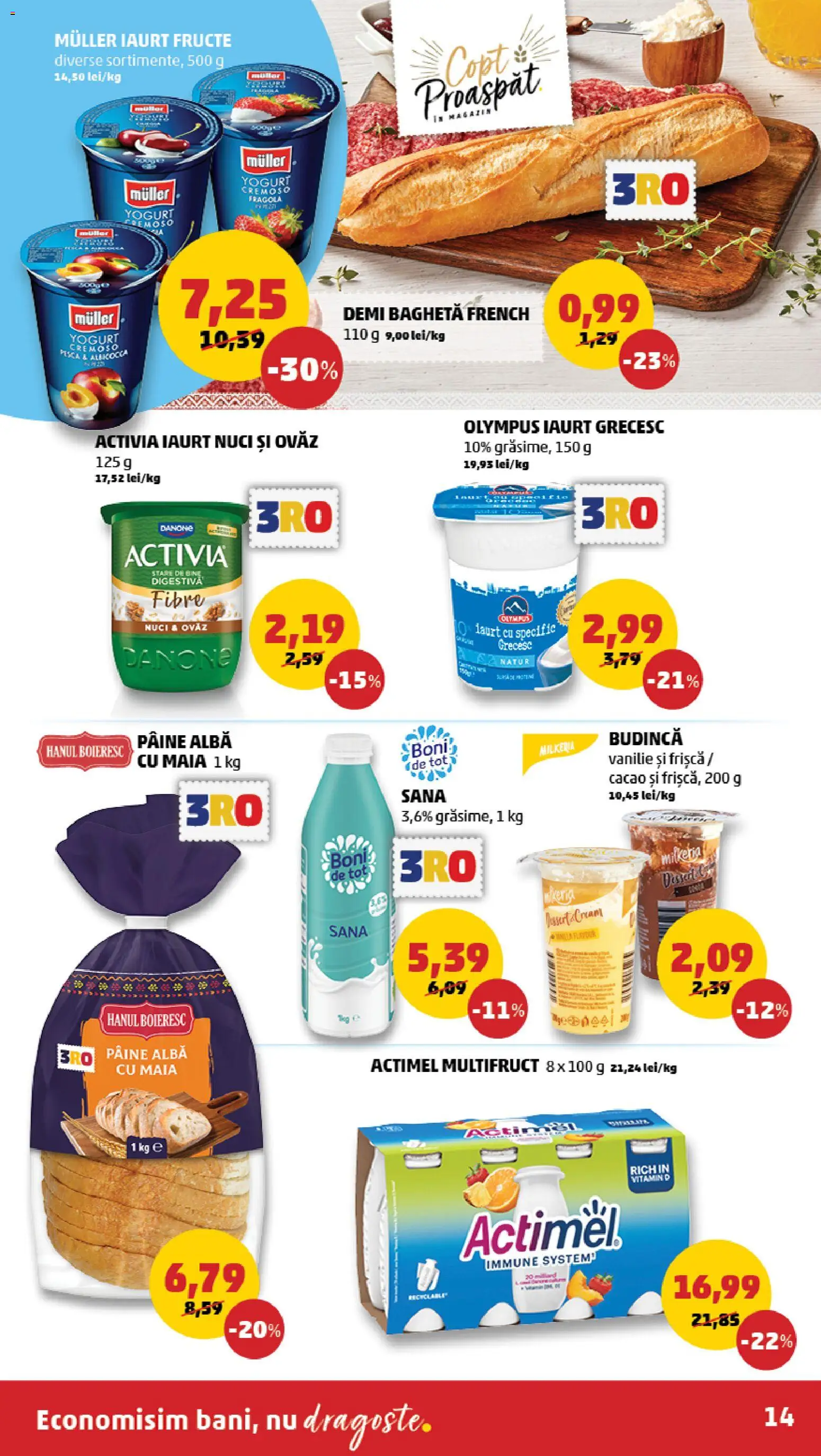 Catalog PENNY Market 23 - 28 Septembrie 2026 | Pagina 14 | Produse: Iaurt, Actimel, Frișcă, Cacao