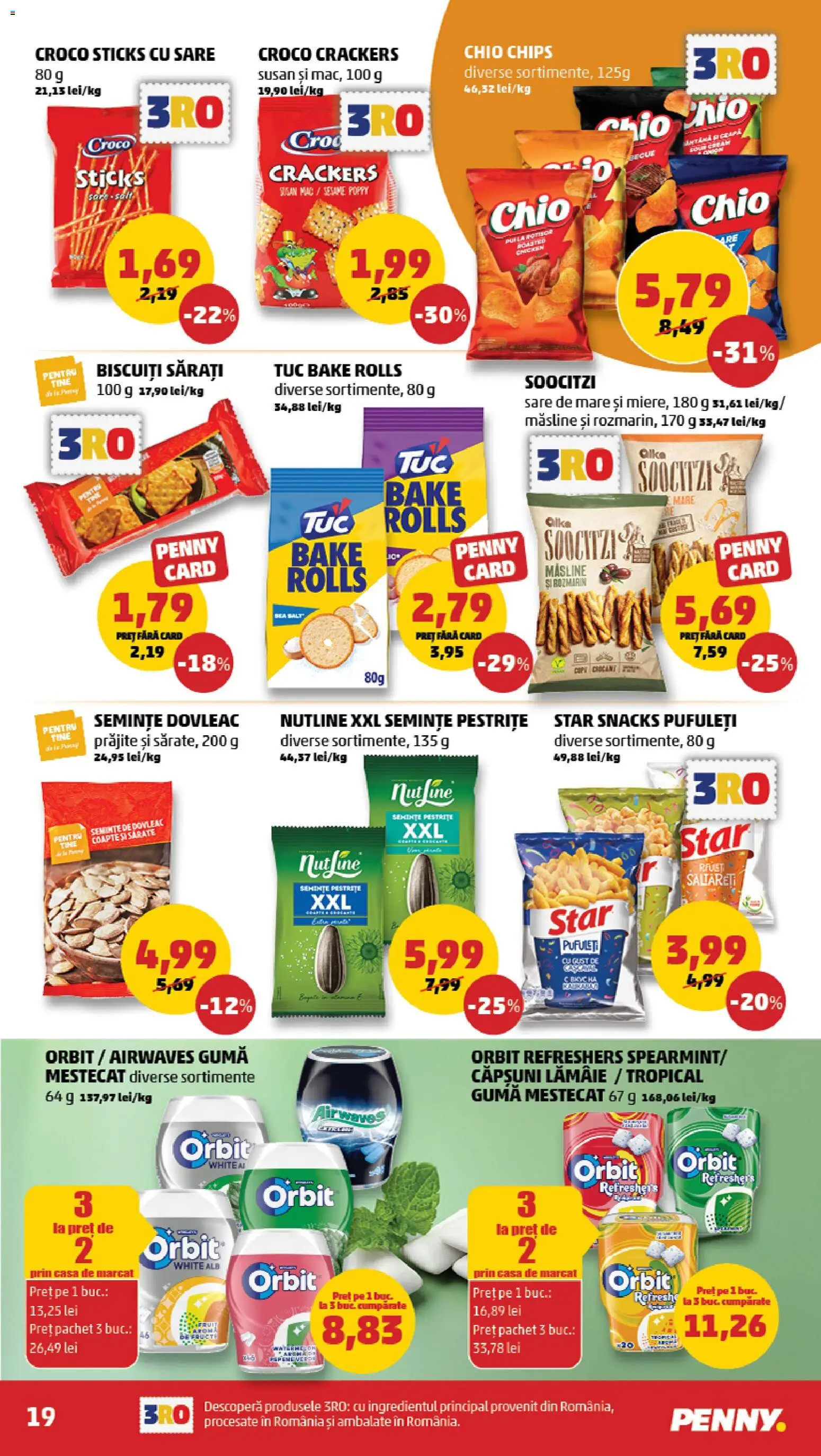 Catalog PENNY Market 23 - 28 Septembrie 2026 | Pagina 19 | Produse: Măsline, Pufuleți, Biscuiți, Sare