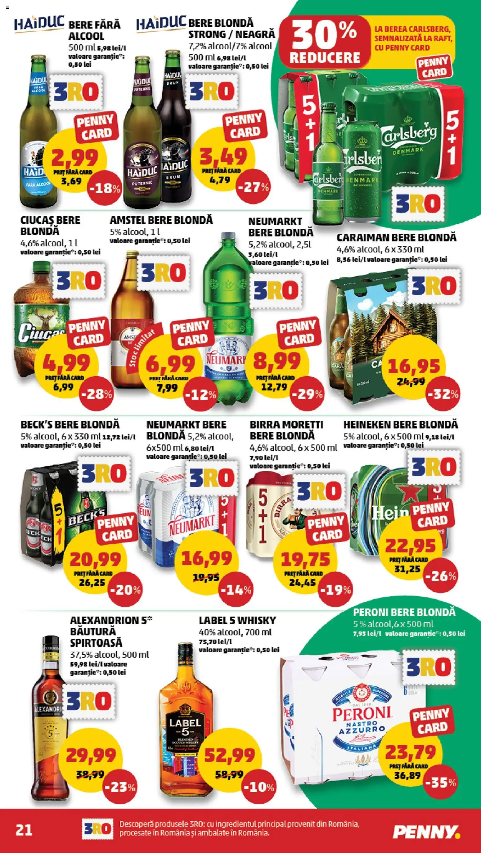 Catalog PENNY Market 23 - 28 Septembrie 2026 | Pagina 21 | Produse: Bere fara alcool, Bere