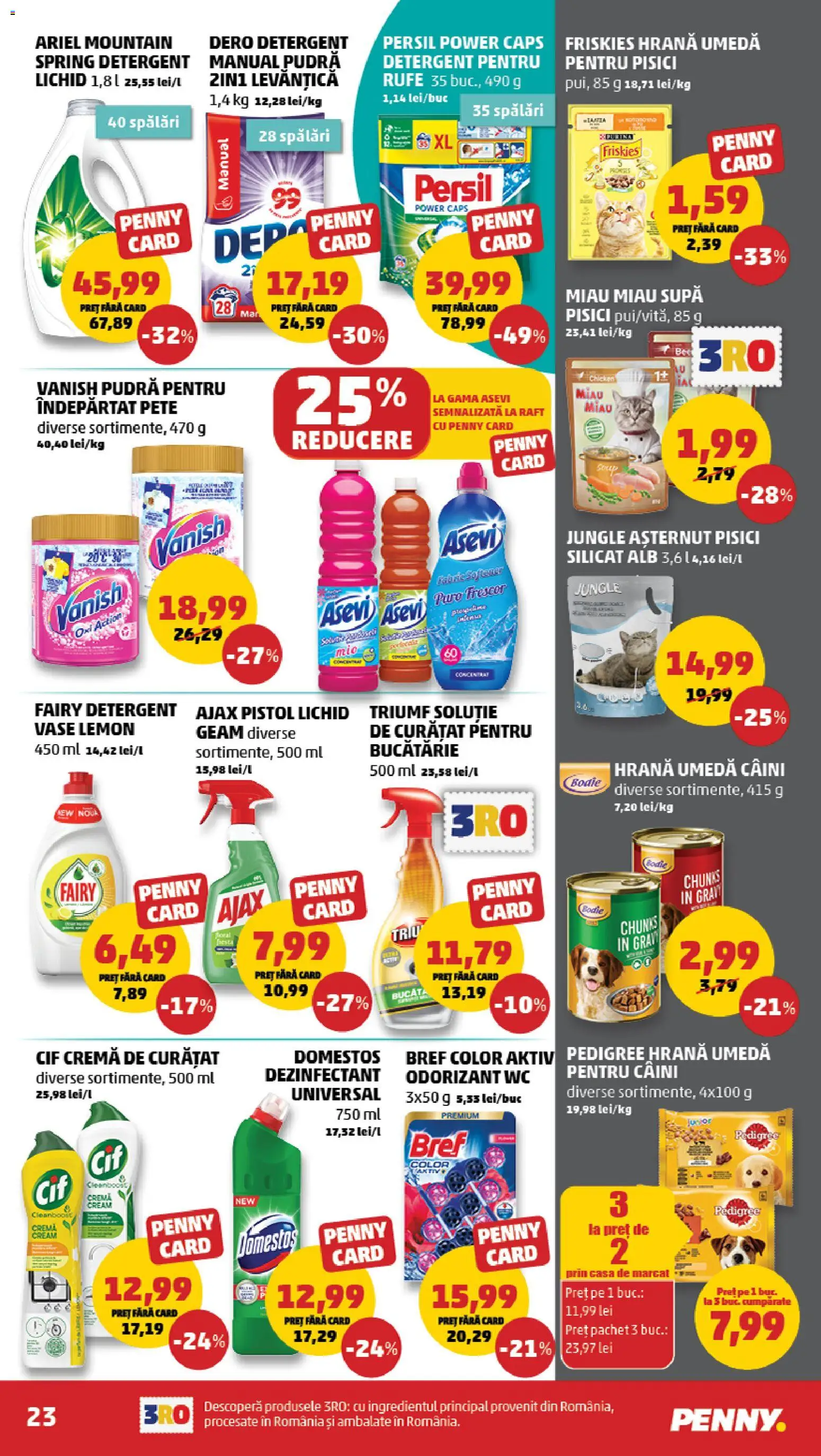 Catalog PENNY Market 23 - 28 Septembrie 2026 | Pagina 23 | Produse: Premium, Cif, Vase, Vanish