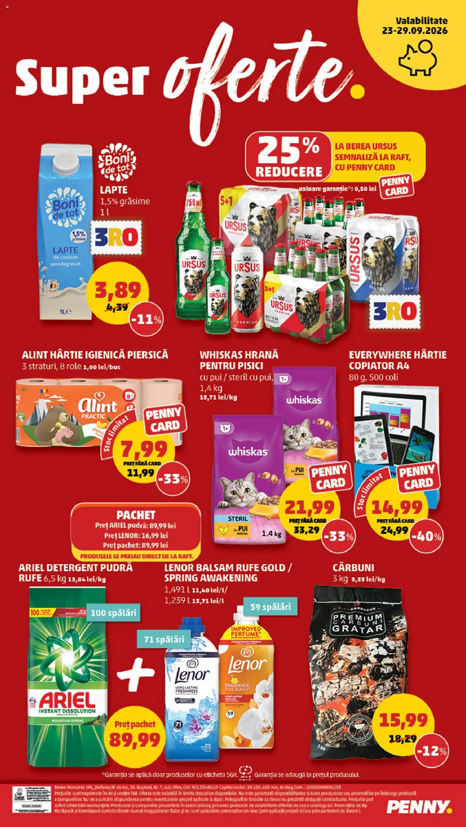 Catalog PENNY Market 23 - 28 Septembrie 2026 | Pagina 24 | Produse: Grătar, Role, Balsam, Detergent