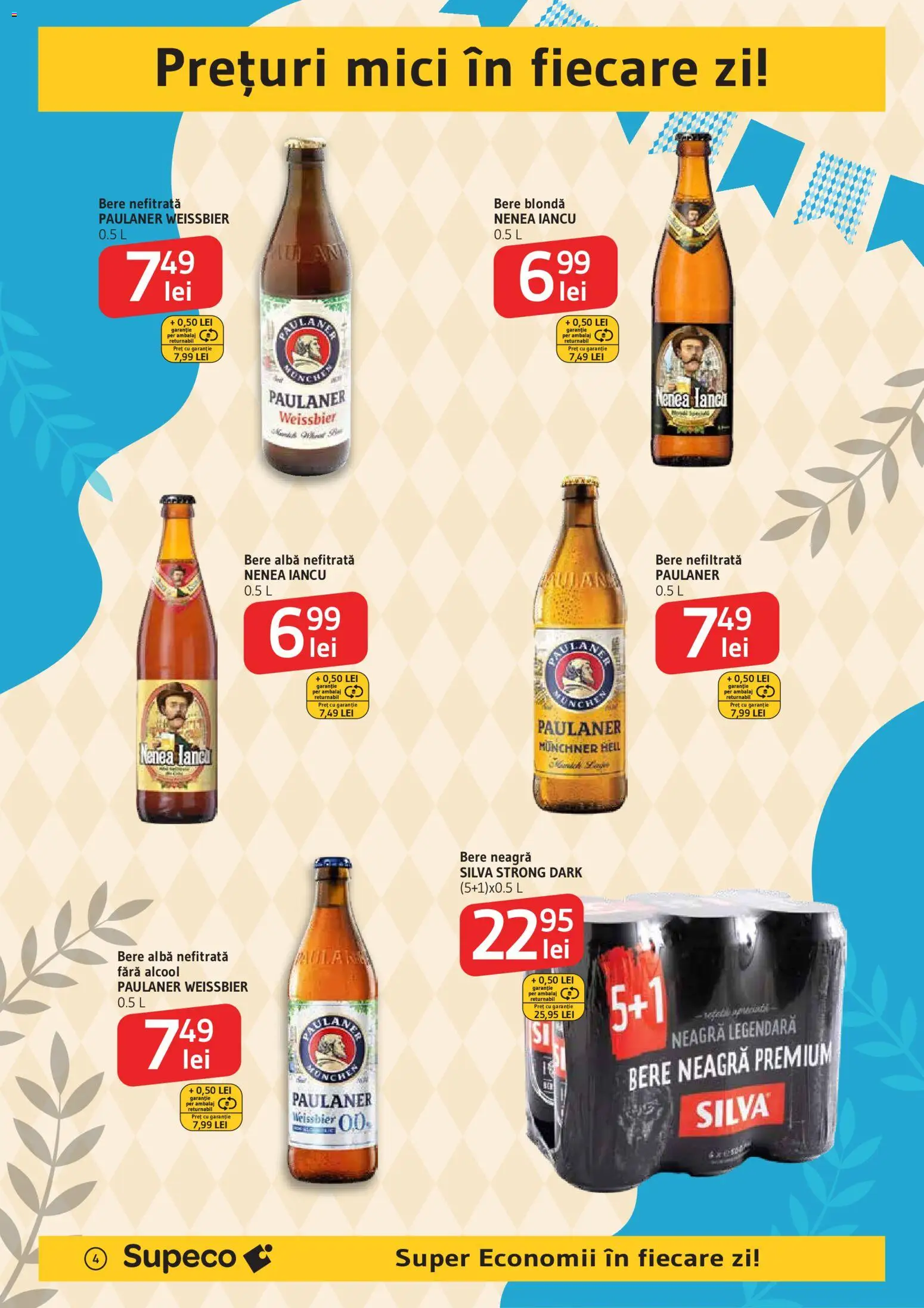 Catalog Supeco 24 Septembrie - 6 Octombrie 2026 | Pagina 4 | Produse: Premium, Alba, Mici, Bere