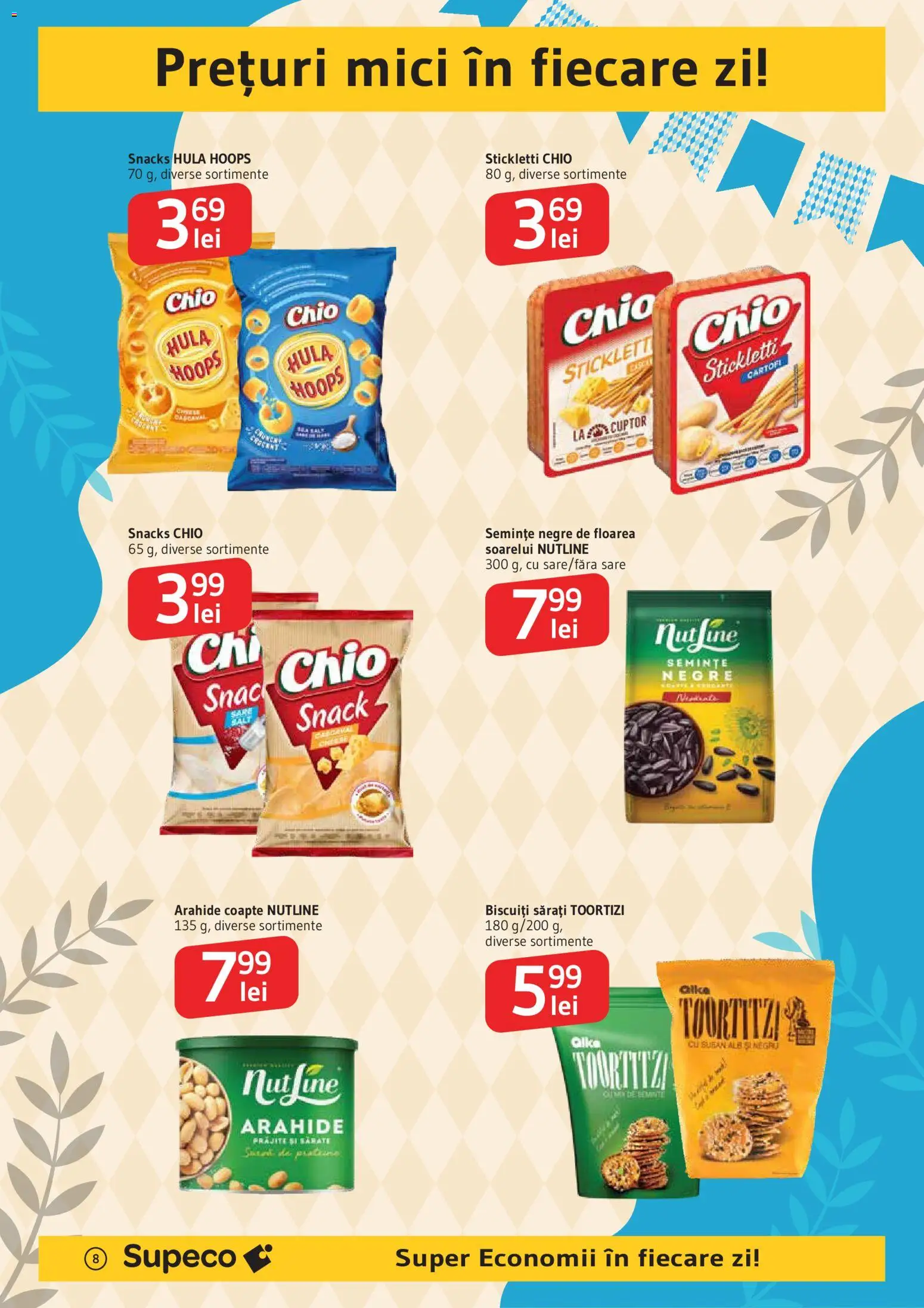 Catalog Supeco 24 Septembrie - 6 Octombrie 2026 | Pagina 8 | Produse: Arahide, Biscuiți, Floarea Soarelui, Sare
