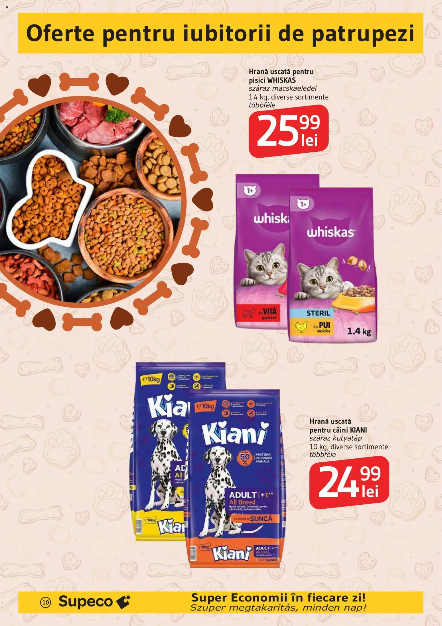 Catalog Supeco 24 Septembrie - 6 Octombrie 2026 | Pagina 10 | Produse: Vită, Whiskas, Pui, Șuncă