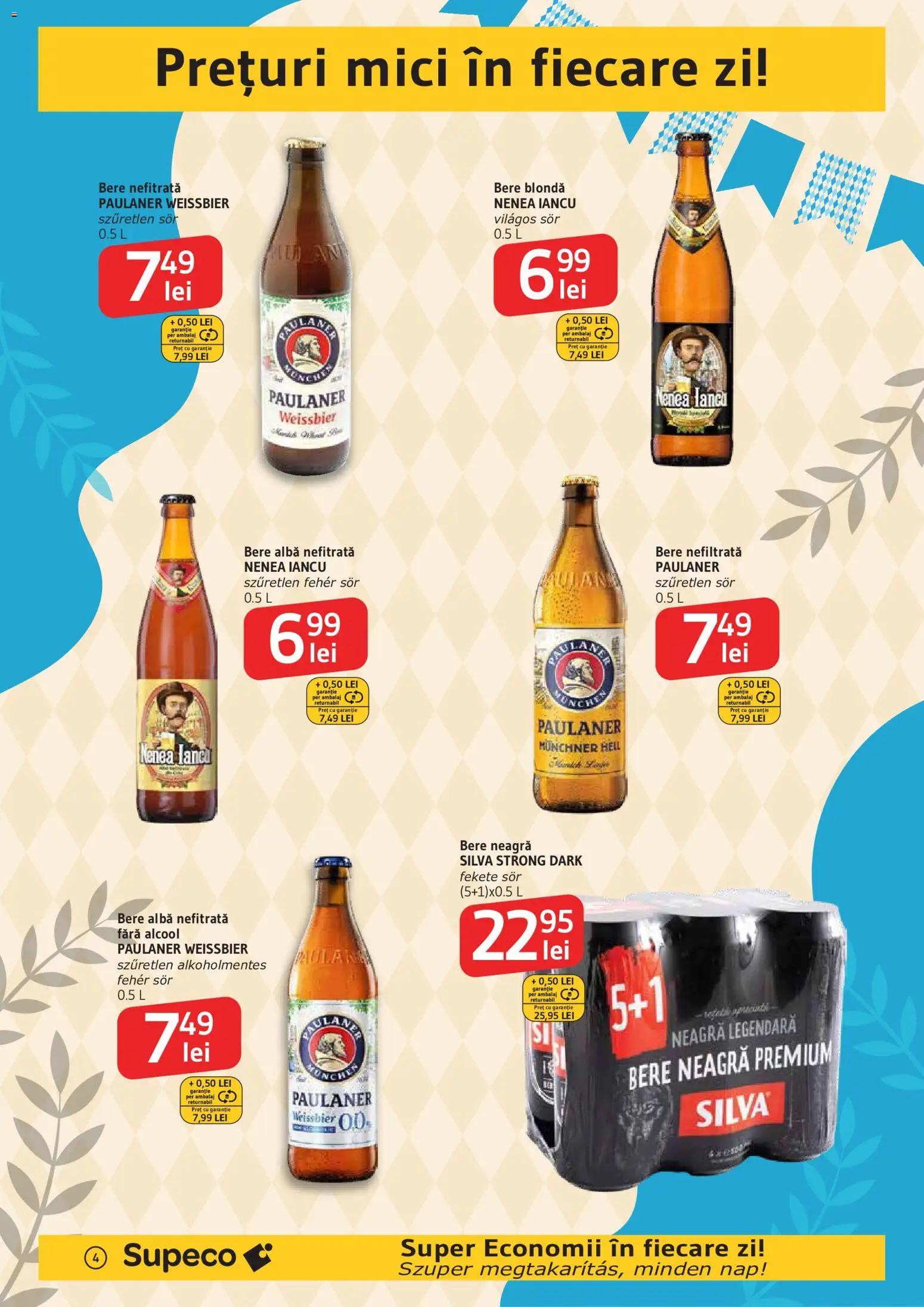 Catalog Supeco 24 Septembrie - 6 Octombrie 2026 | Pagina 4 | Produse: Premium, Alba, Mici, Bere