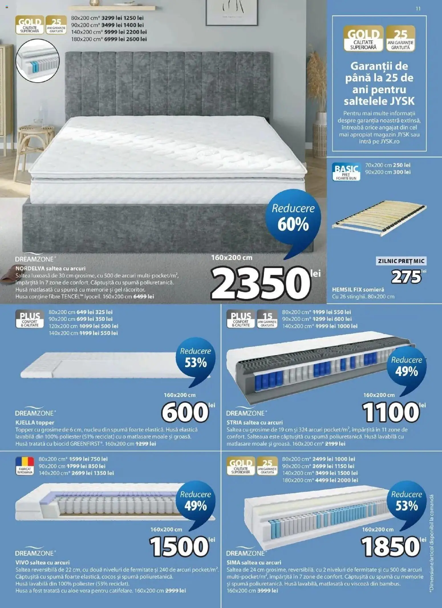 Catalog JYSK 24 Septembrie - 23 Octombrie 2026 | Pagina 11 | Produse: Noptieră, Taburet, Covor, Bancă