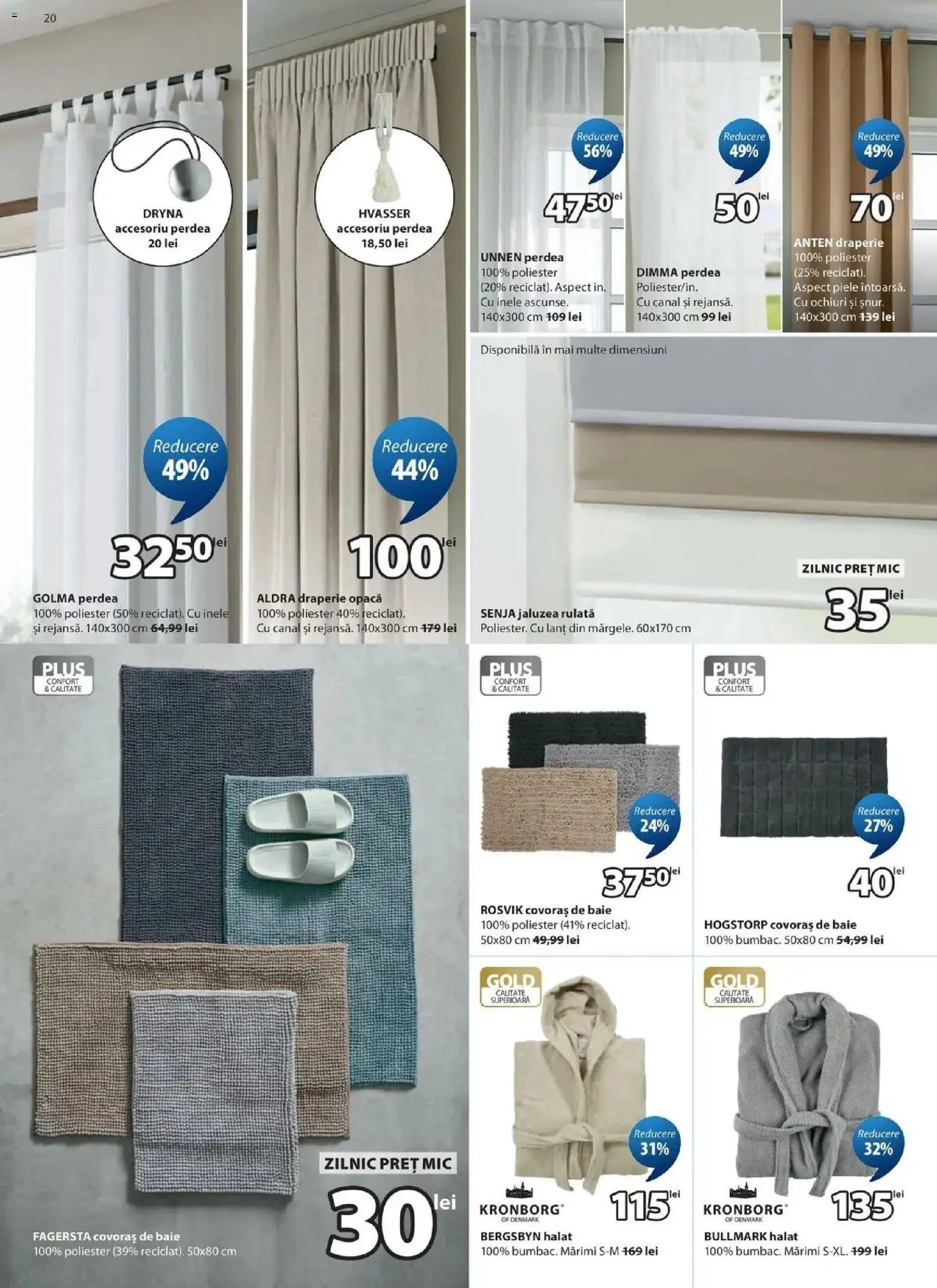 Catalog JYSK 24 Septembrie - 23 Octombrie 2026 | Pagina 20 | Produse: Coș, Ghiveci, Farfurie, Suport