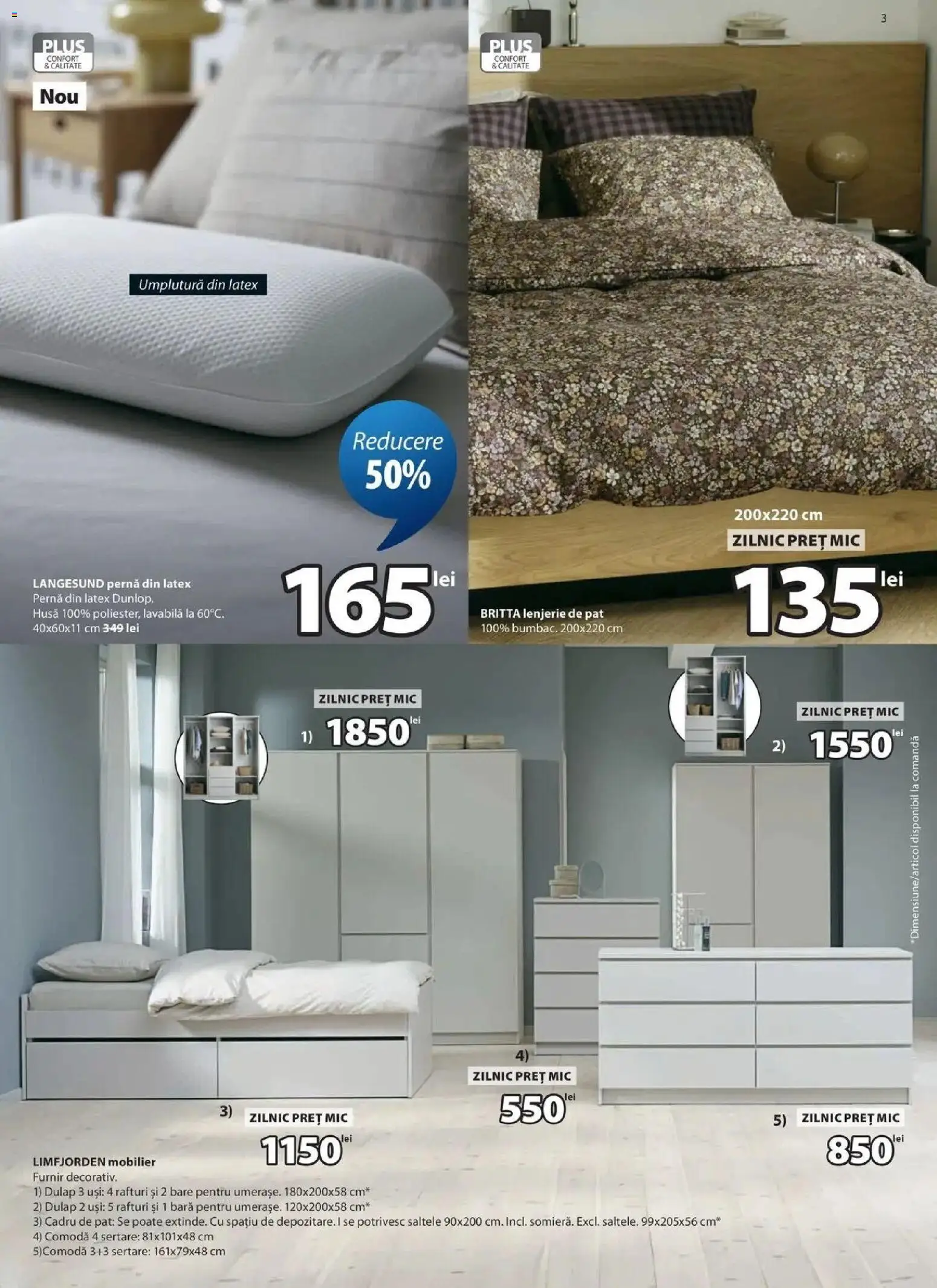 Catalog JYSK 24 Septembrie - 23 Octombrie 2026 | Pagina 3 | Produse: Birou, Masă, Scaun, Plus