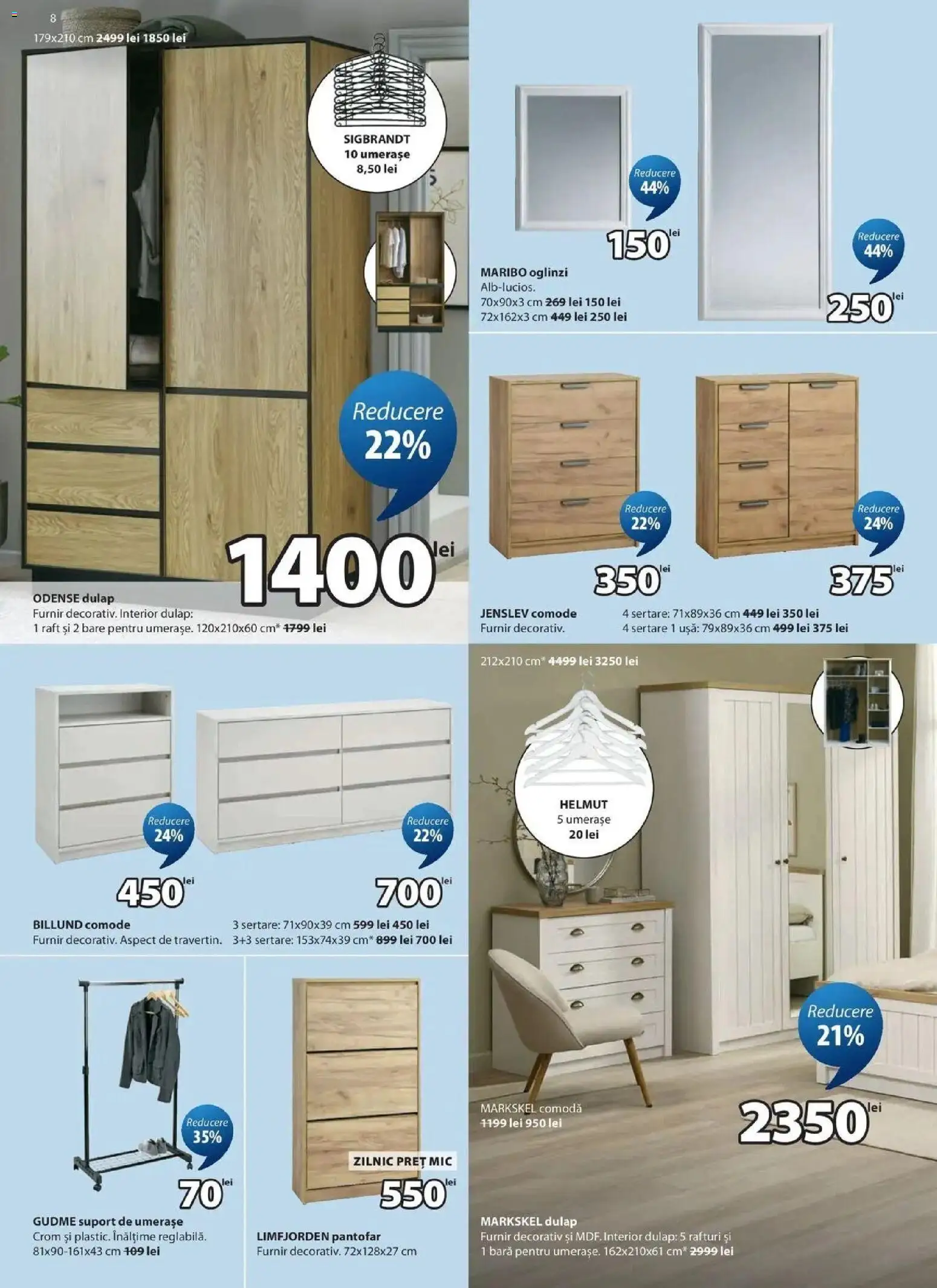Catalog JYSK 24 Septembrie - 23 Octombrie 2026 | Pagina 8 | Produse: Scaun, Bufet, Tip, Scaune