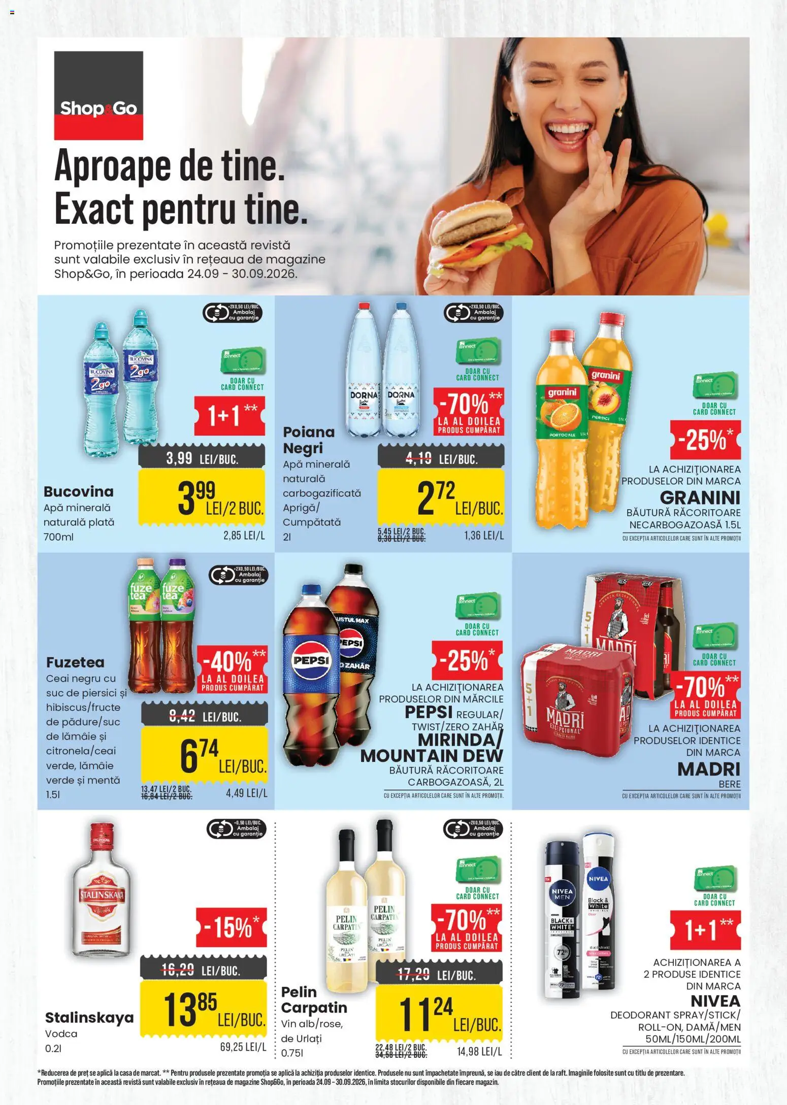 Catalog Mega Image 25 - 27 Septembrie 2026 | Pagina 4 | Produse: Bautura racoritoare, Suc, Vin, Ceai