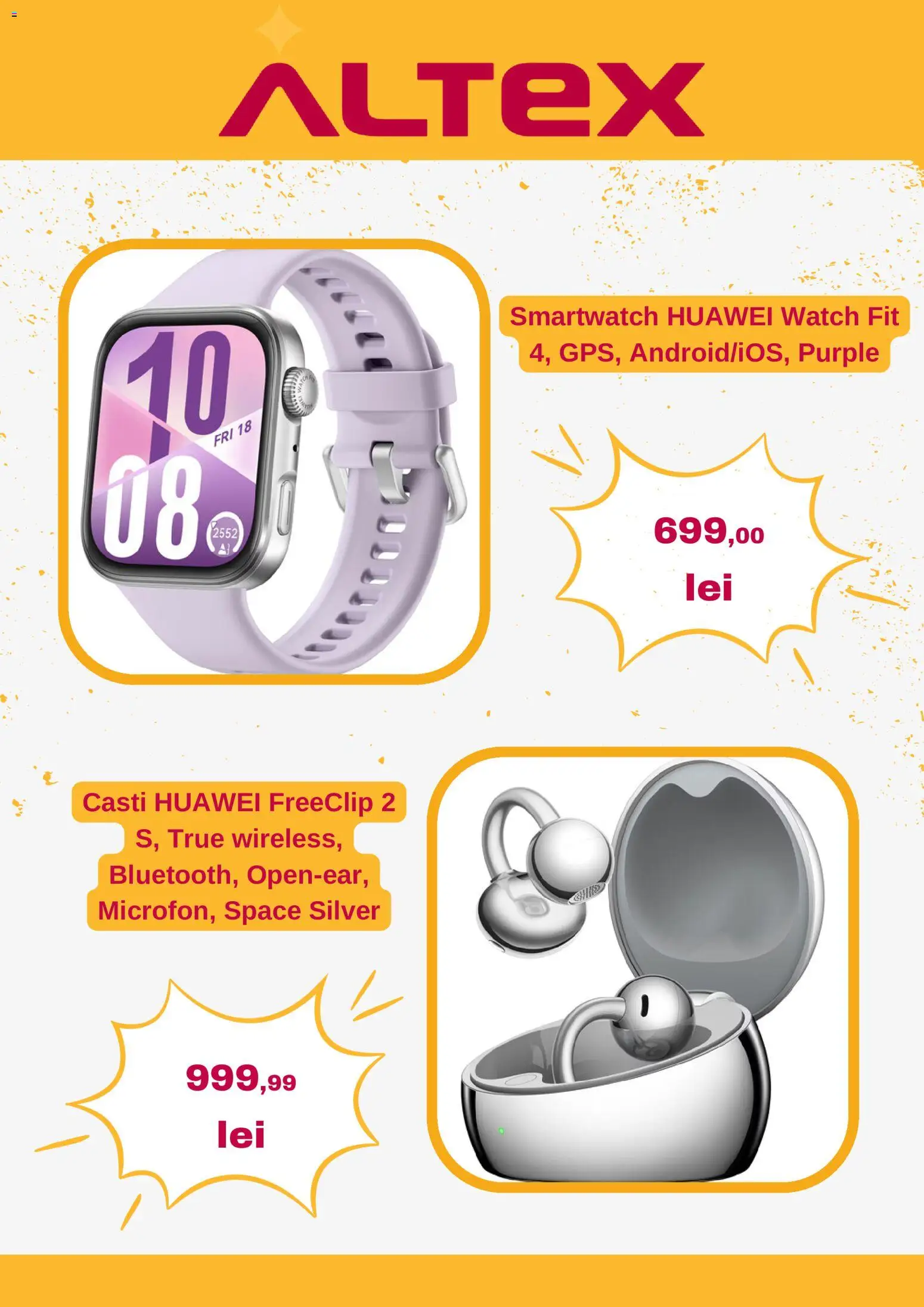 Catalog Altex 24 Septembrie - 6 Octombrie 2026 | Pagina 3 | Produse: Căști, Smartwatch