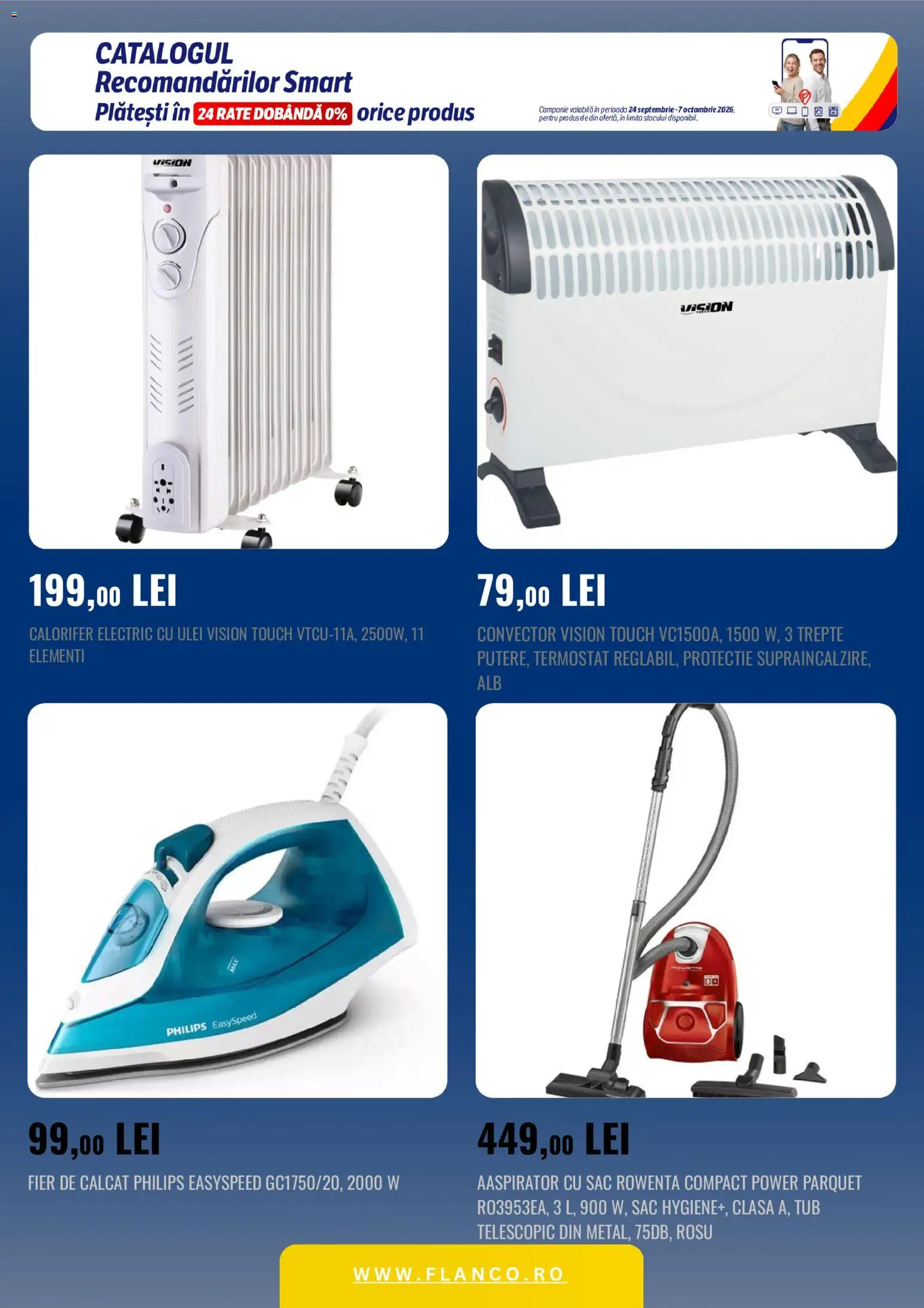 Catalog Flanco 24 Septembrie - 6 Octombrie 2026 | Pagina 4 | Produse: Philips, Calorifer, Sac, Ulei