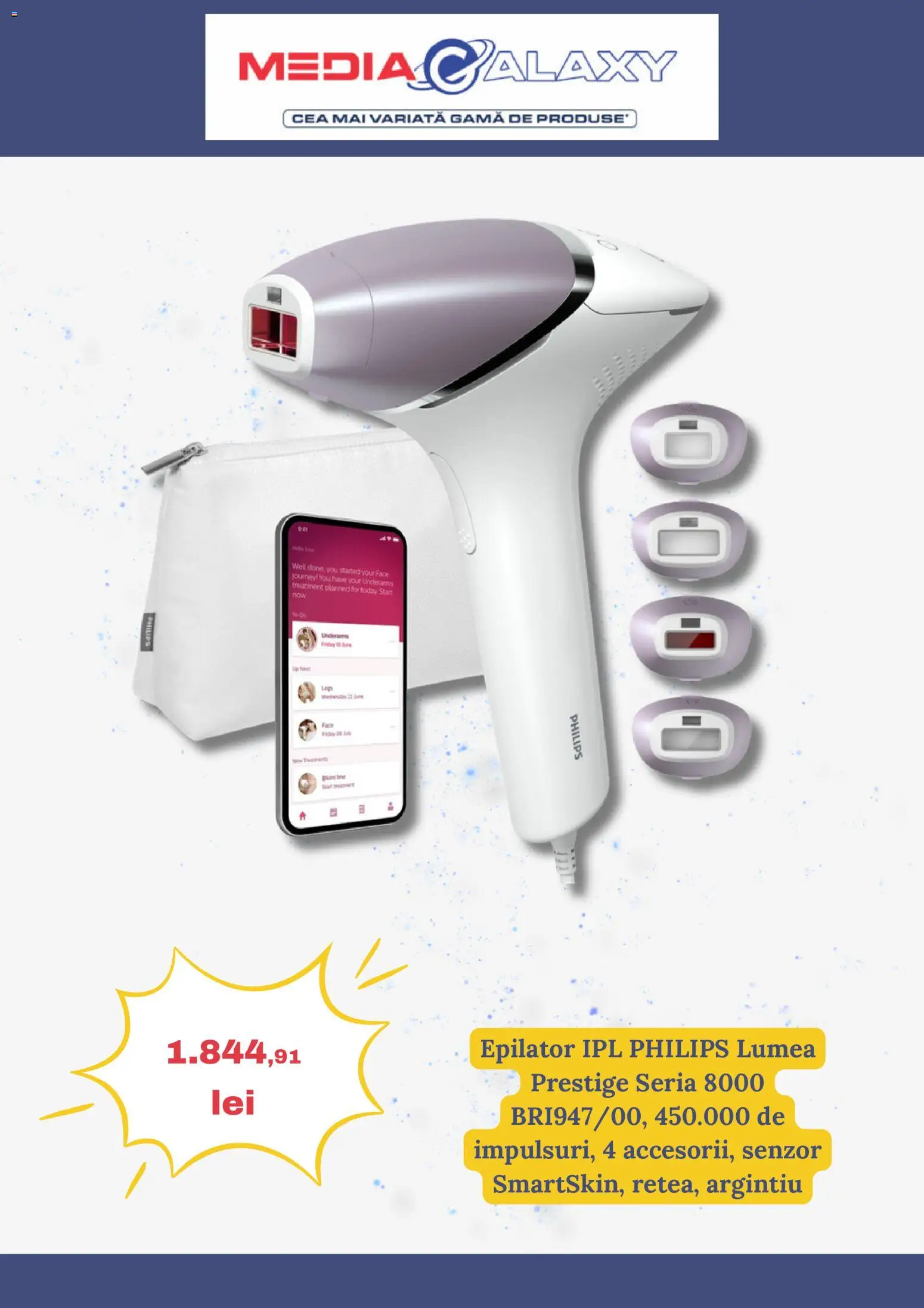 Catalog Media Galaxy 24 Septembrie - 6 Octombrie 2026 | Pagina 5 | Produse: Philips, Epilator