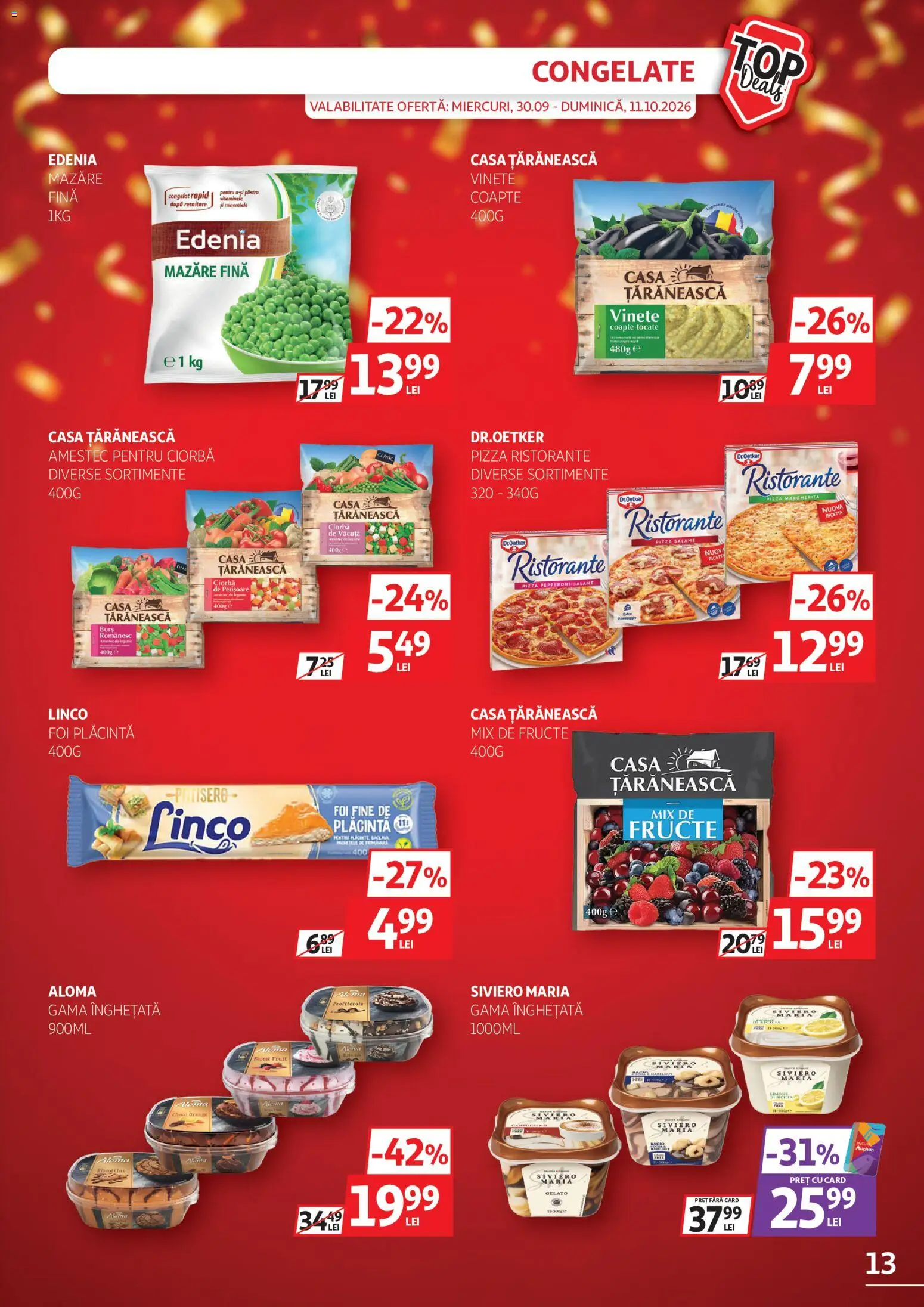 Catalog Auchan 30 Septembrie - 10 Octombrie 2026 | Pagina 13 | Produse: Borș, Plăcintă, Amestec, Fructe