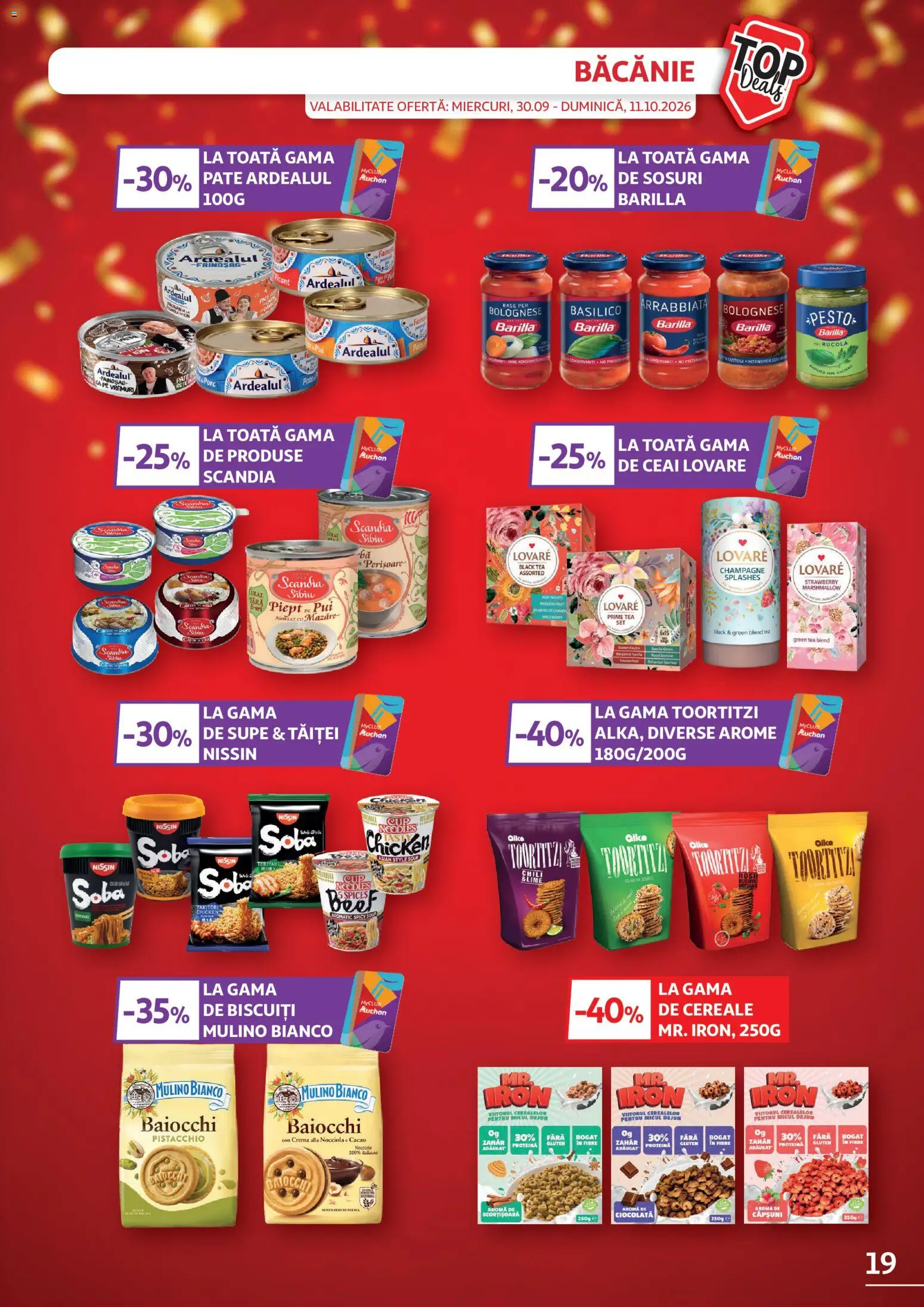 Catalog Auchan 30 Septembrie - 10 Octombrie 2026 | Pagina 19 | Produse: Mazăre, Cremă, Ceai, Căpșuni