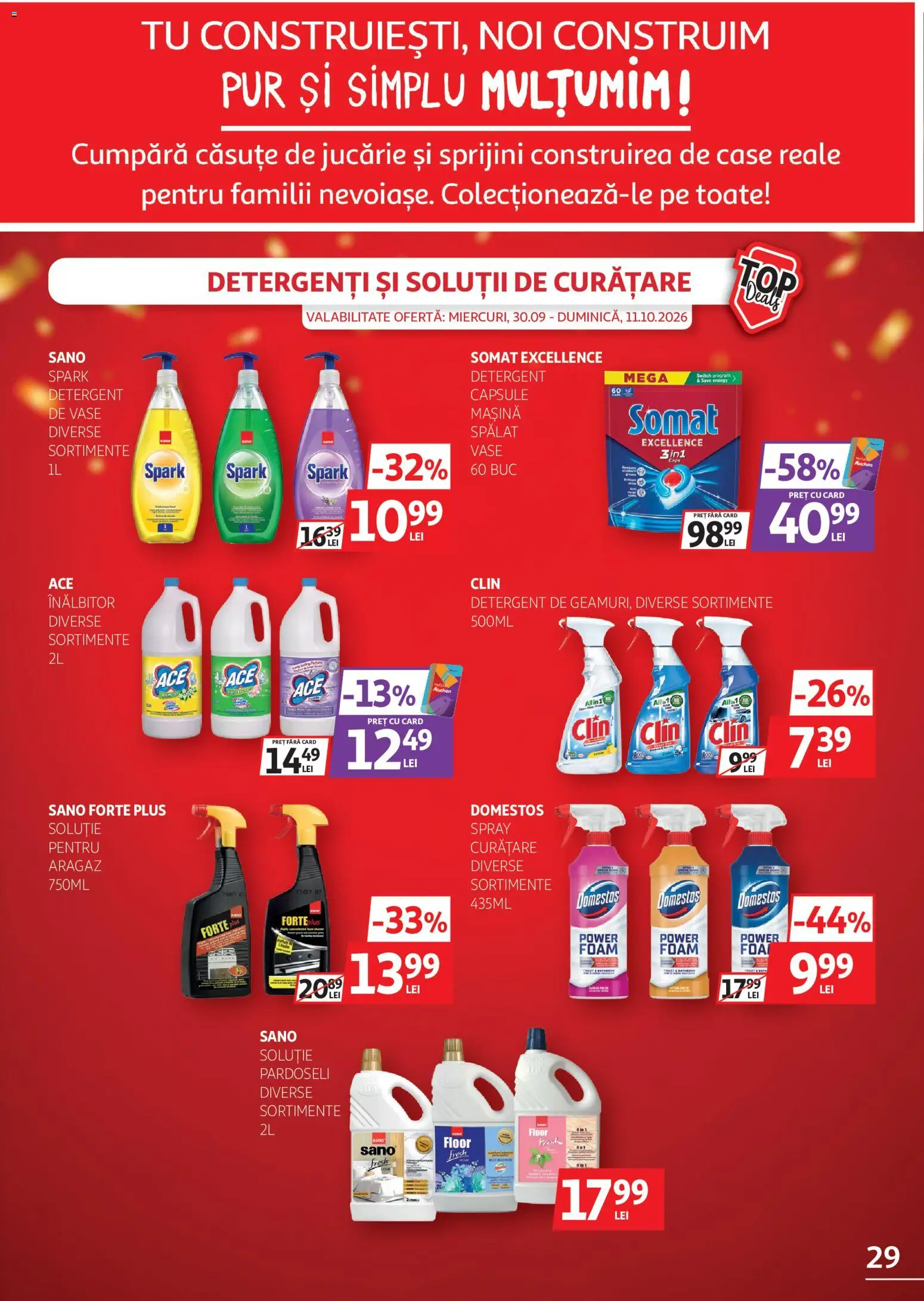 Catalog Auchan 30 Septembrie - 10 Octombrie 2026 | Pagina 29 | Produse: Detergent Capsule, Detergent, Power, Plus