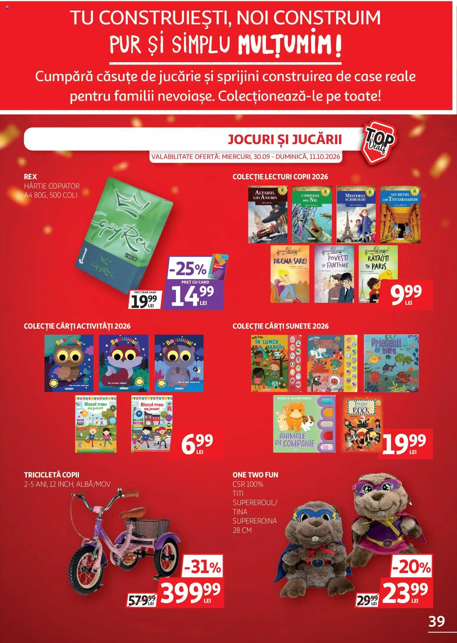 Catalog Auchan 30 Septembrie - 10 Octombrie 2026 | Pagina 39 | Produse: Cărți
