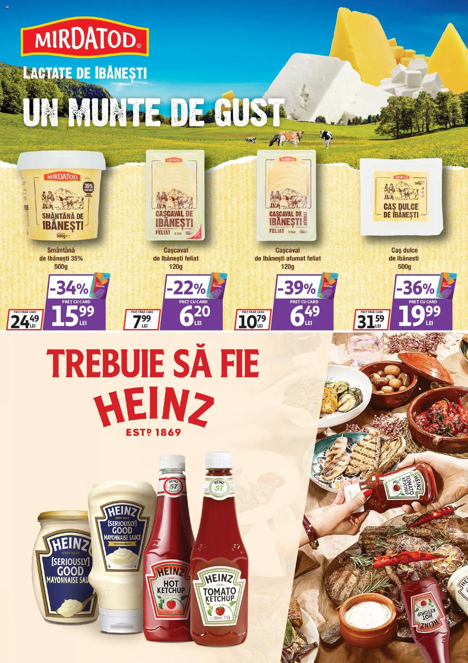 Catalog Auchan 30 Septembrie - 10 Octombrie 2026 | Pagina 49 | Produse: Cașcaval, Ketchup, Smântână